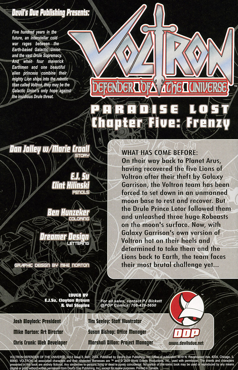 Read online Voltron: Defender of the Universe comic -  Issue #5 - 2