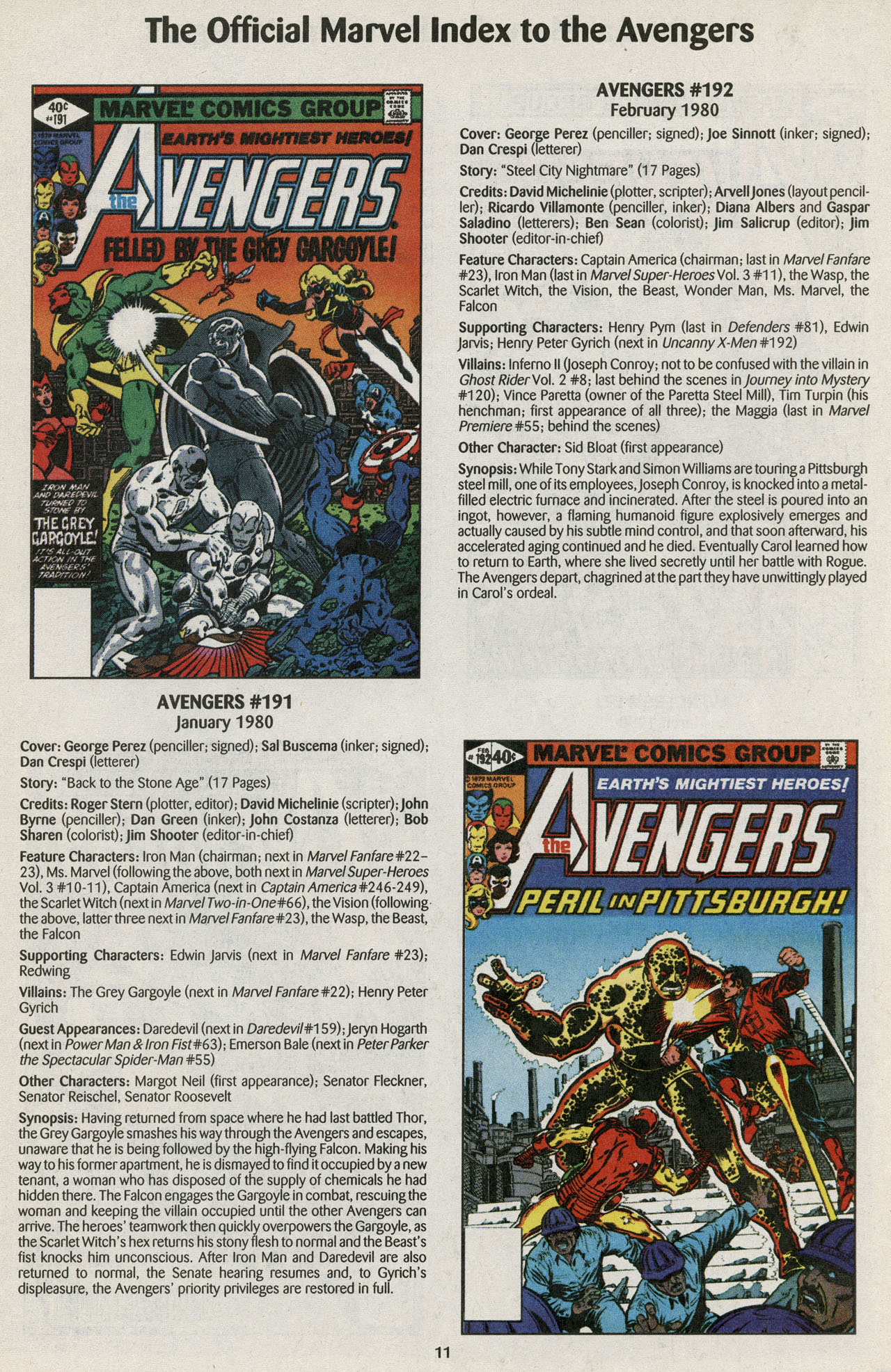 Read online The Official Marvel Index to the Avengers comic -  Issue #4 - 13