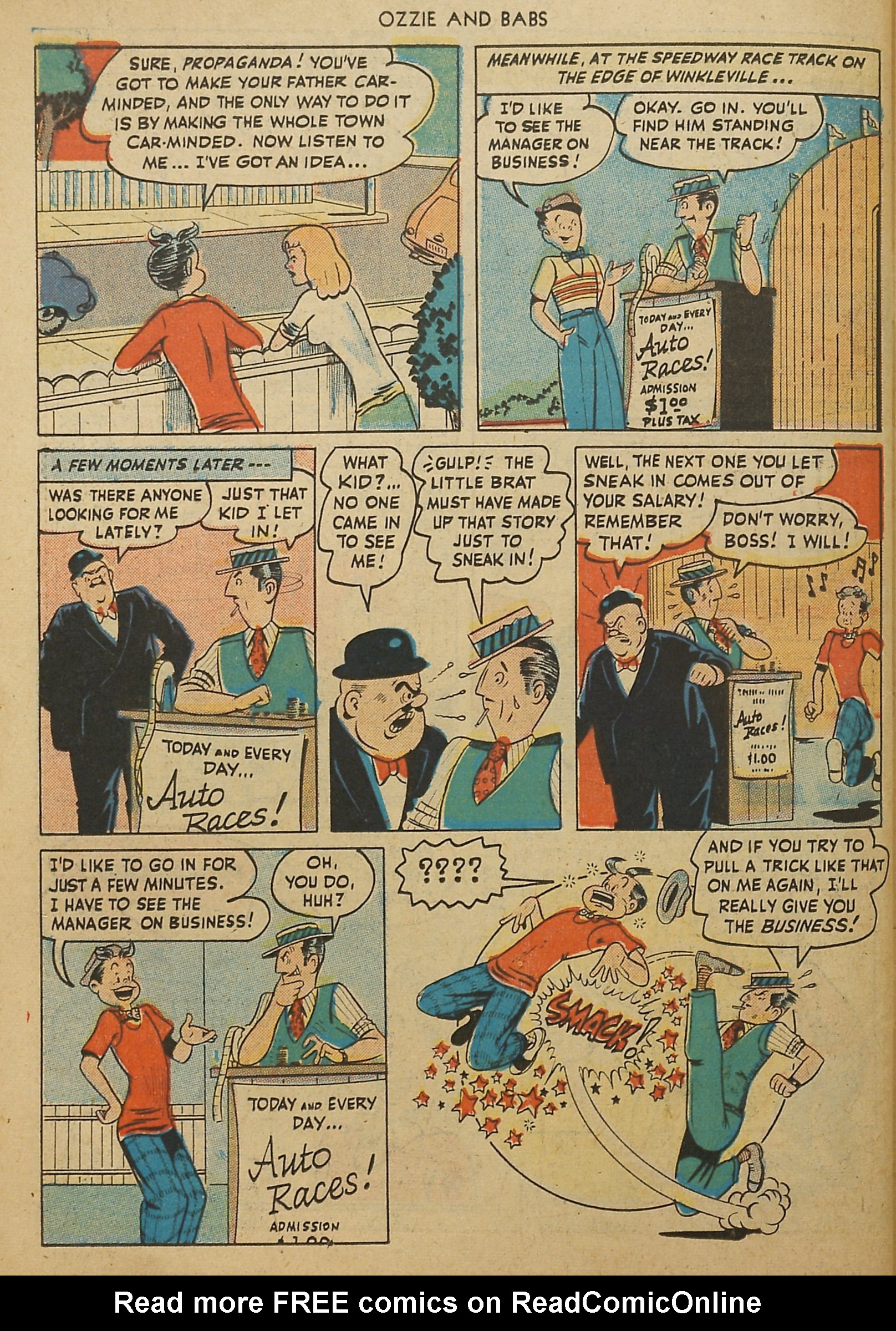 Read online Ozzie And Babs comic -  Issue #9 - 42