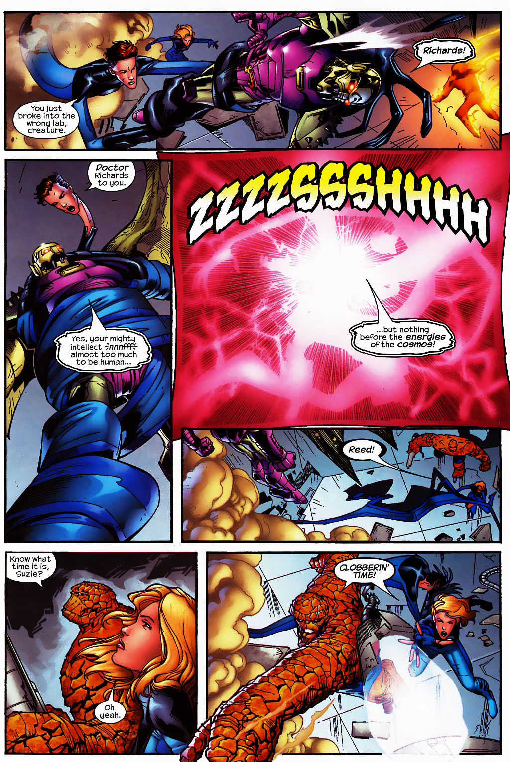 Read online Marvel Adventures Fantastic Four comic -  Issue #2 - 10