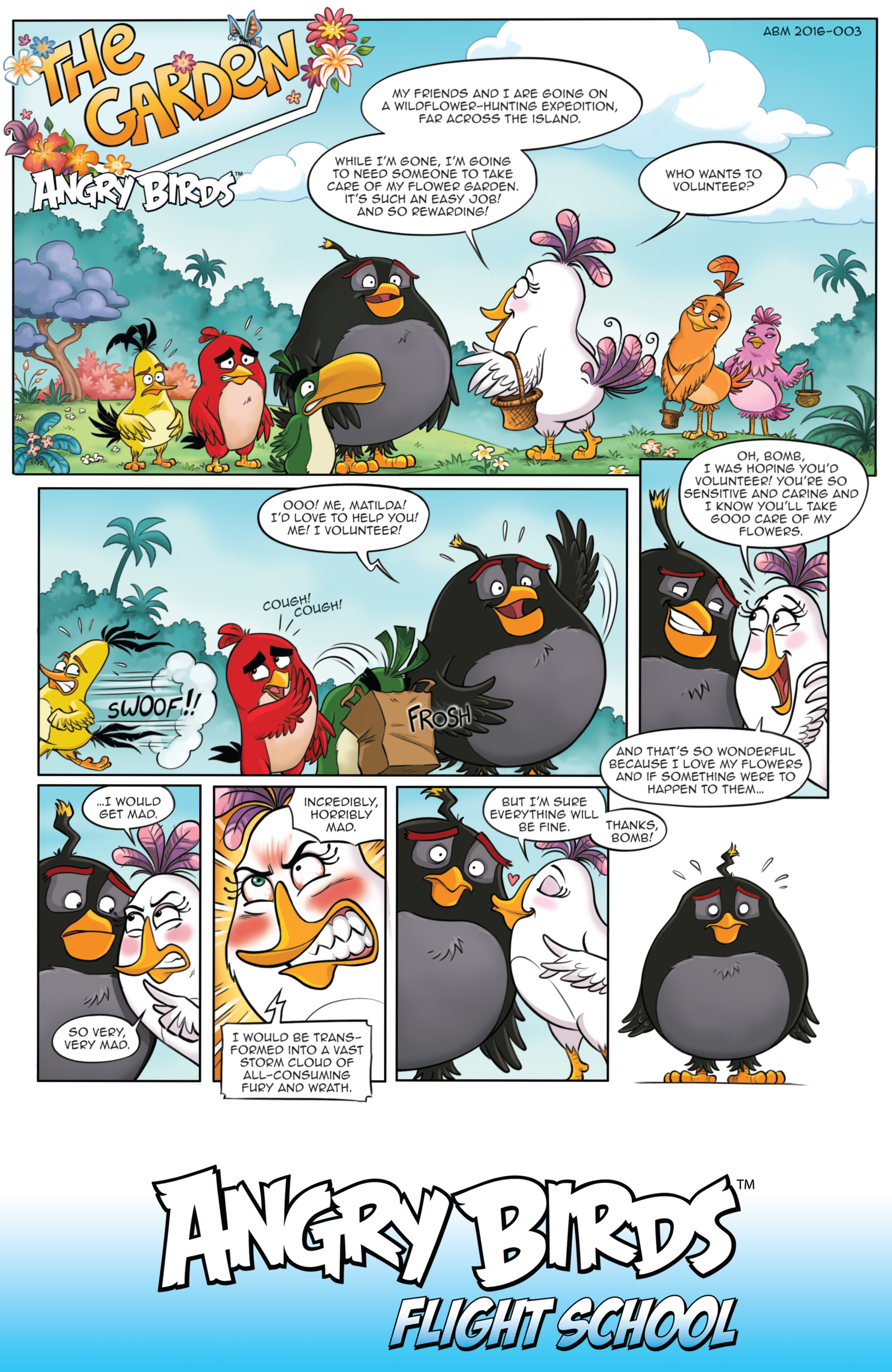 Read online Angry Birds: Flight School comic -  Issue #1 - 13
