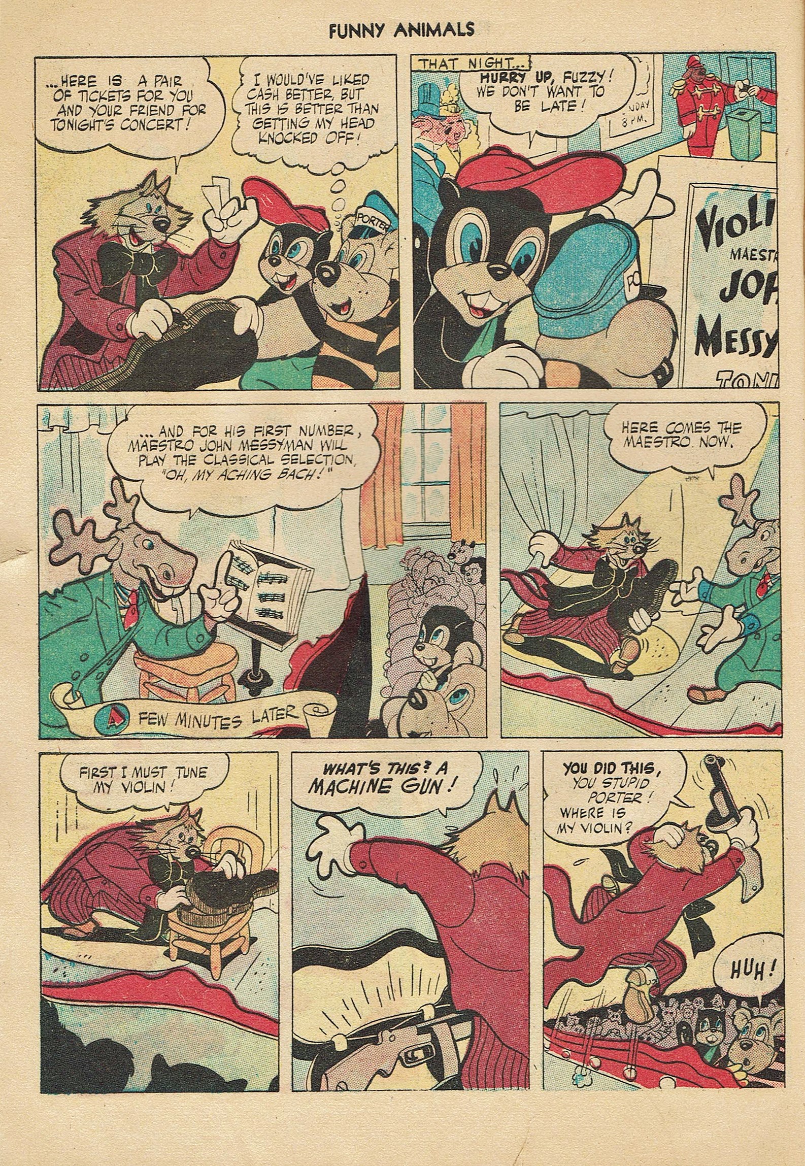 Read online Fawcett's Funny Animals comic -  Issue #46 - 20