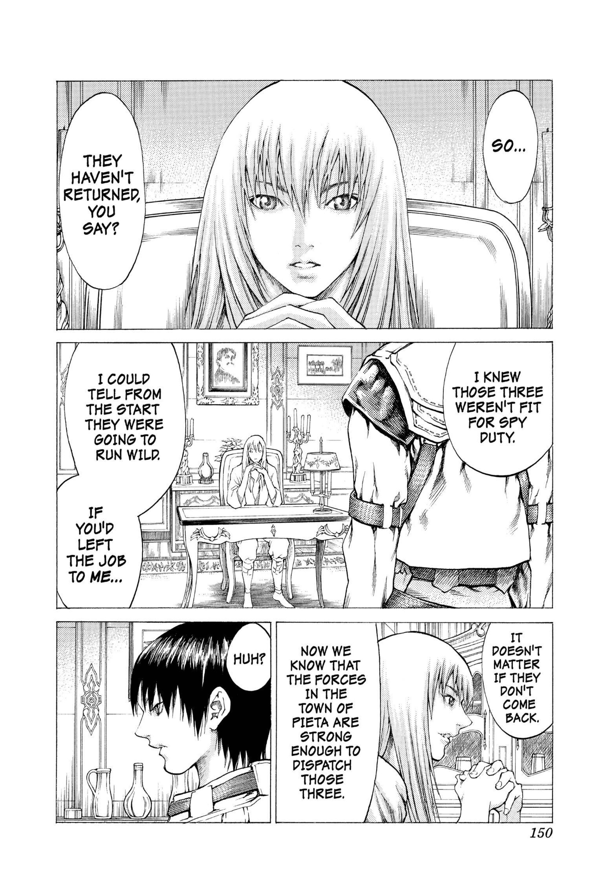 Read online Claymore comic -  Issue #10 - 139