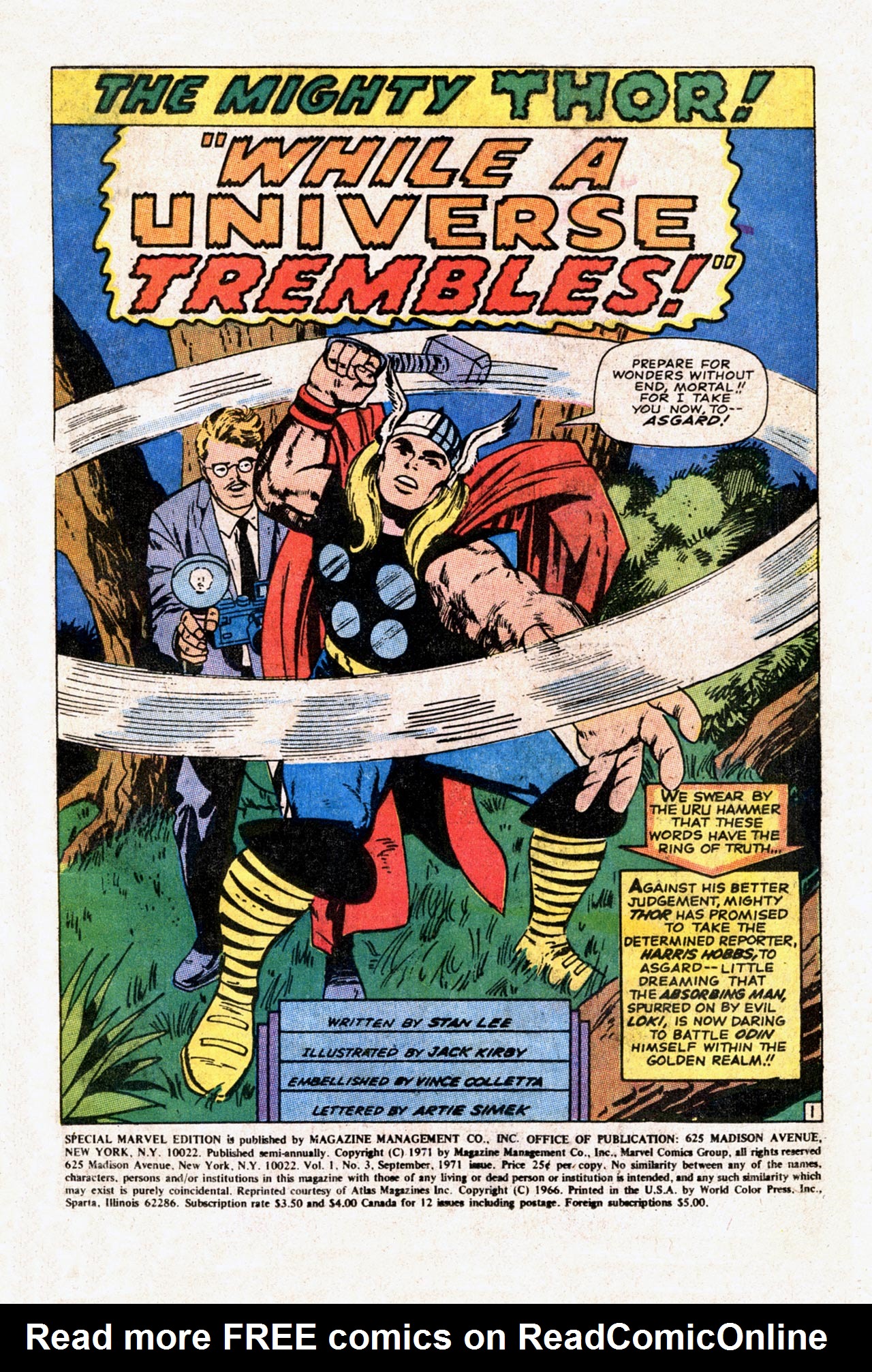 Read online Special Marvel Edition comic -  Issue #3 - 4