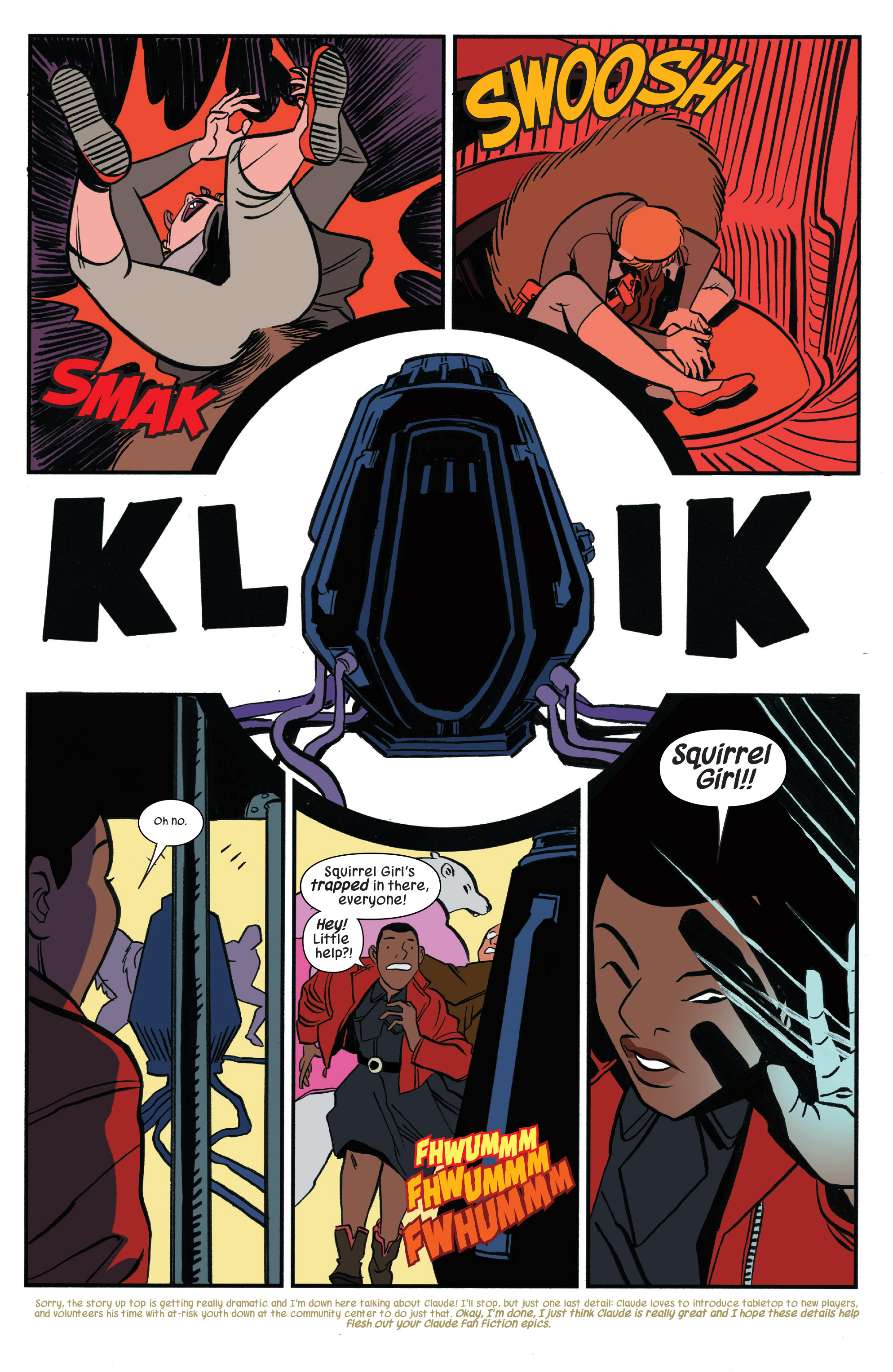 Read online The Unbeatable Squirrel Girl Beats Up the Marvel Universe comic -  Issue # TPB - 23