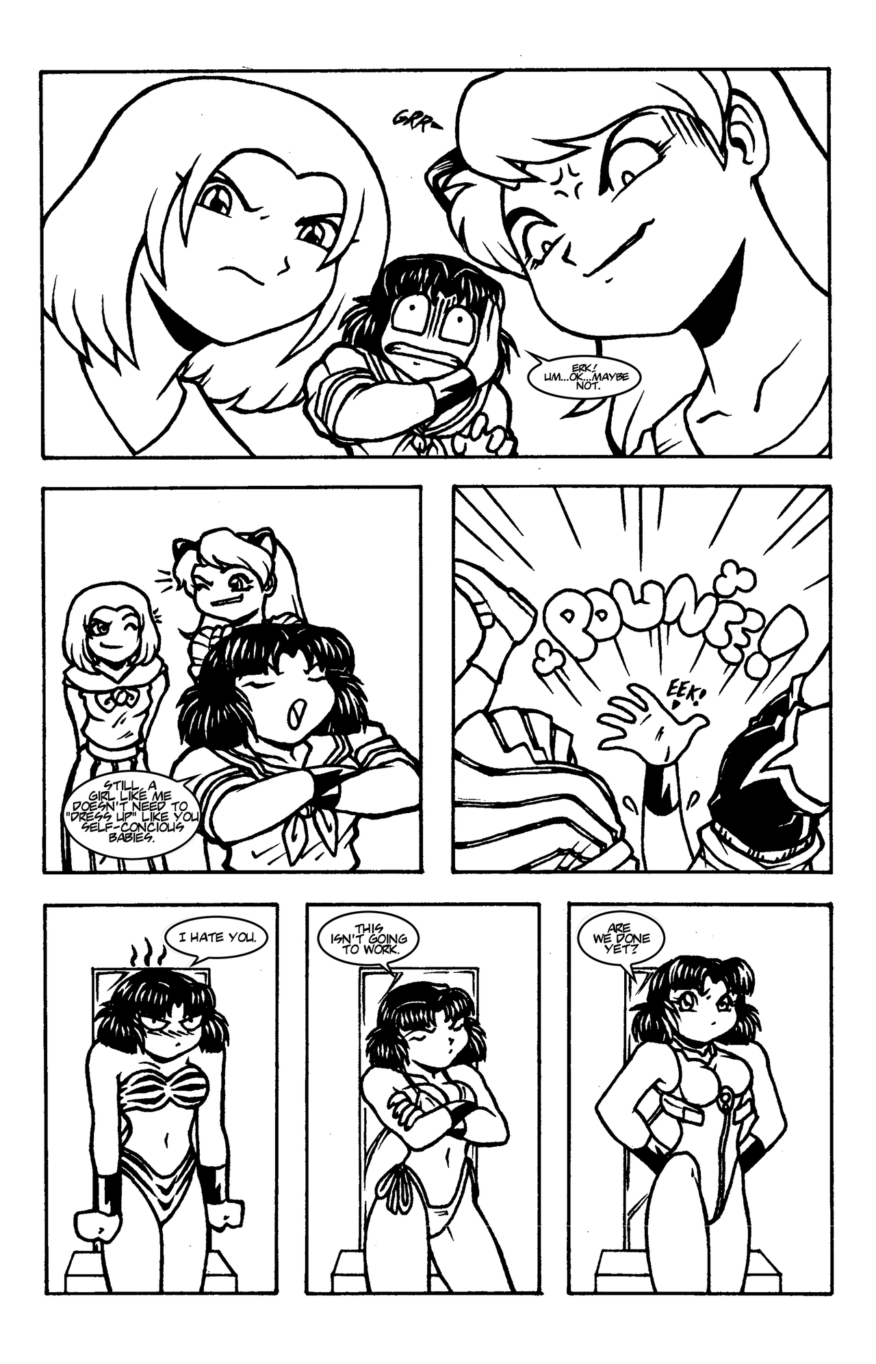 Read online Ninja High School Swimsuit comic -  Issue #2001 - 48