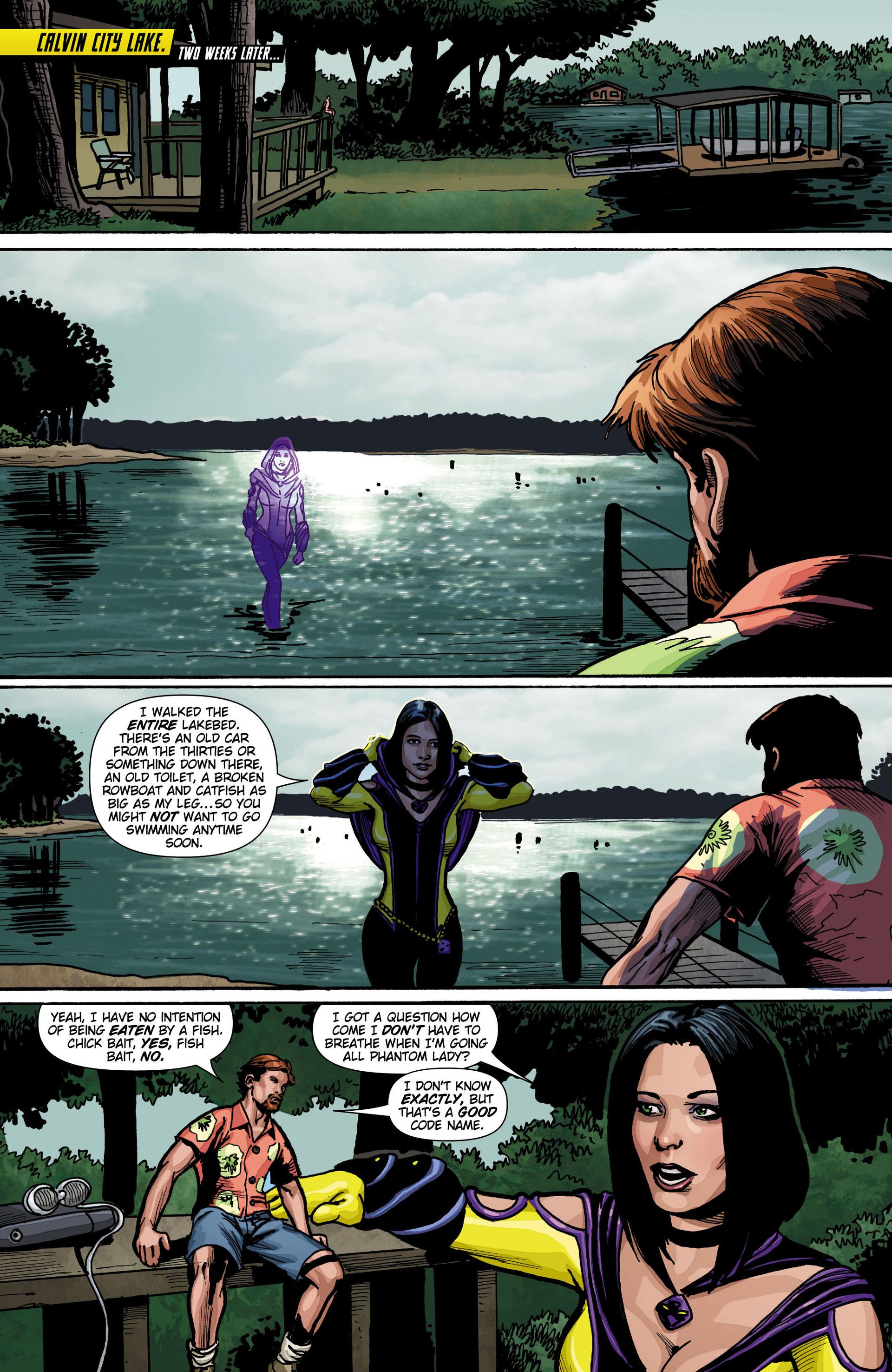 Read online Phantom Lady comic -  Issue #2 - 13
