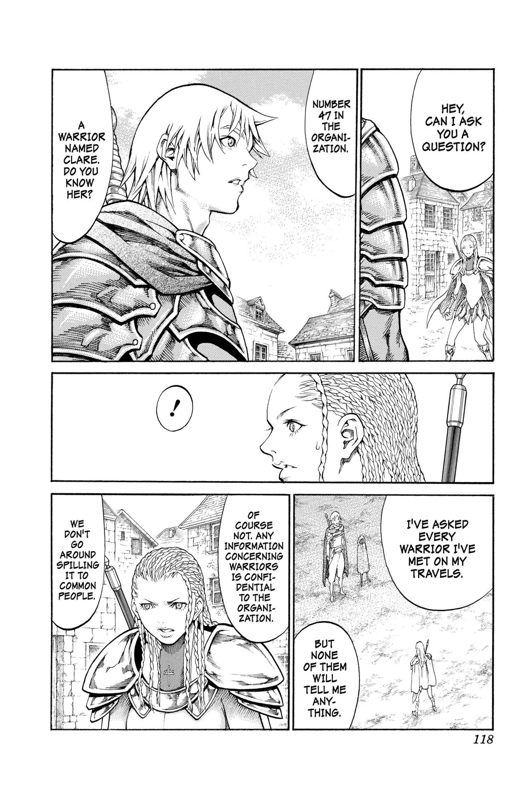 Read online Claymore comic -  Issue #15 - 104