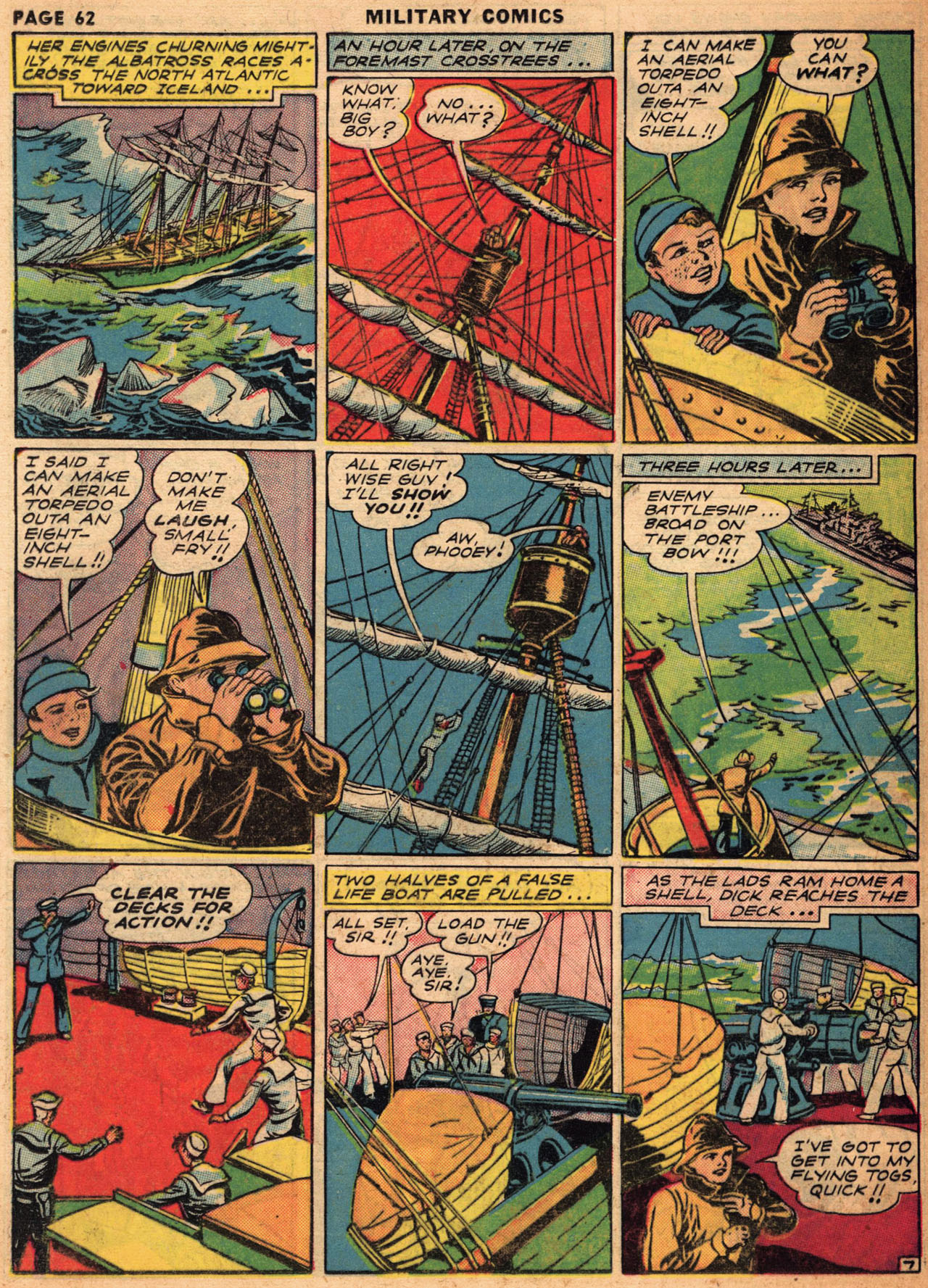 Read online Military Comics comic -  Issue #1 - 64