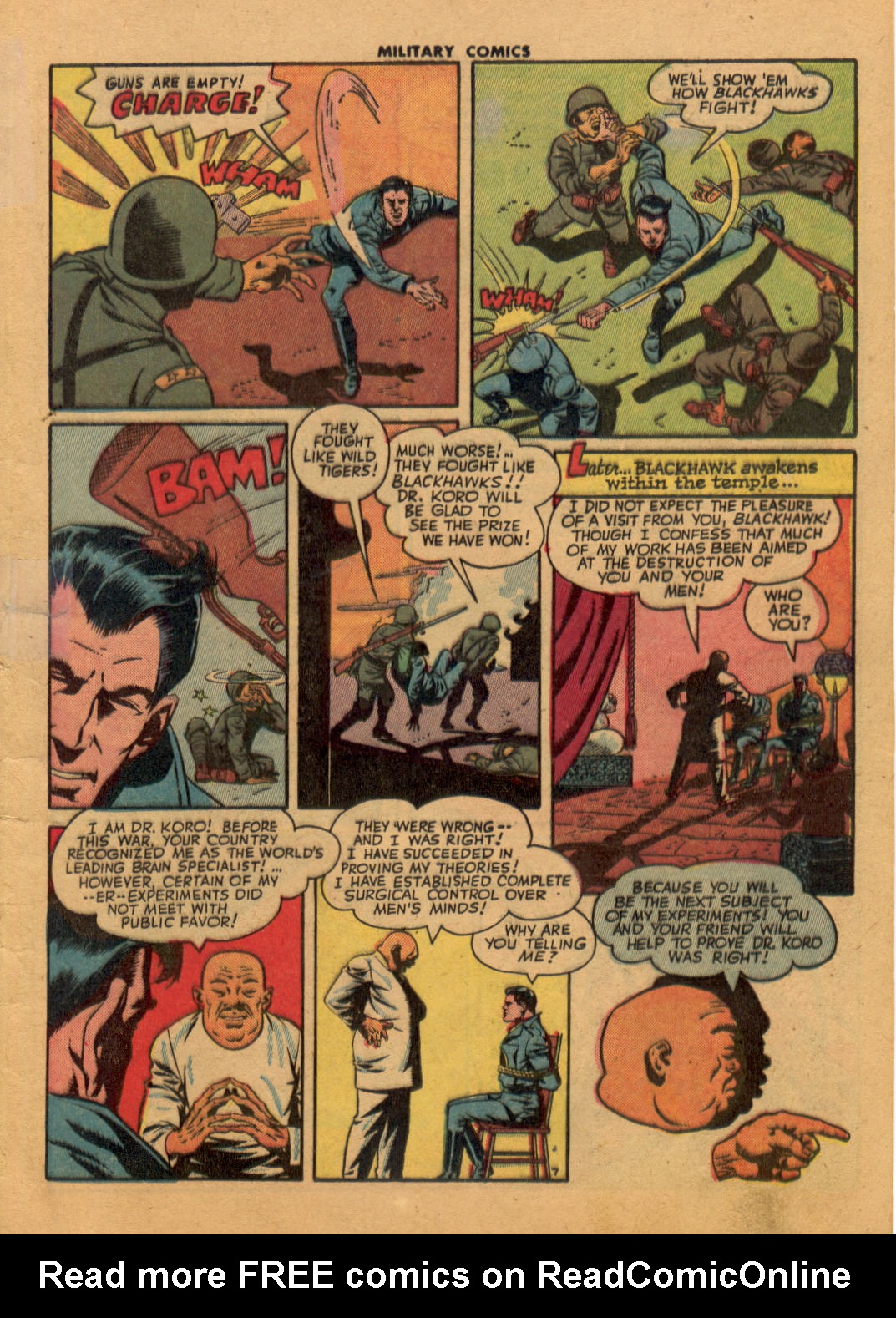 Read online Military Comics comic -  Issue #30 - 8