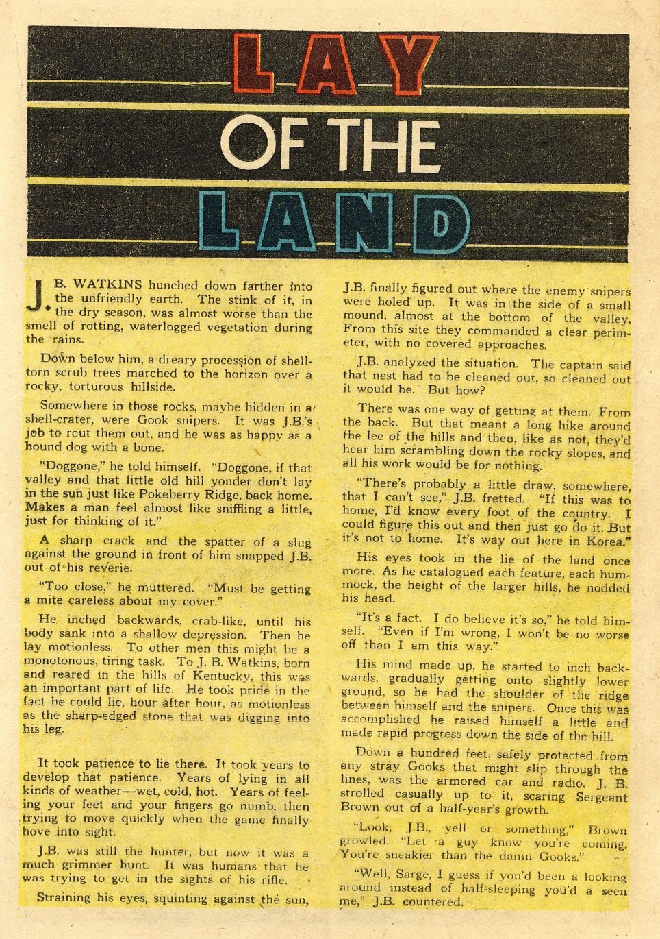 Read online War Stories (1952) comic -  Issue #1 - 17