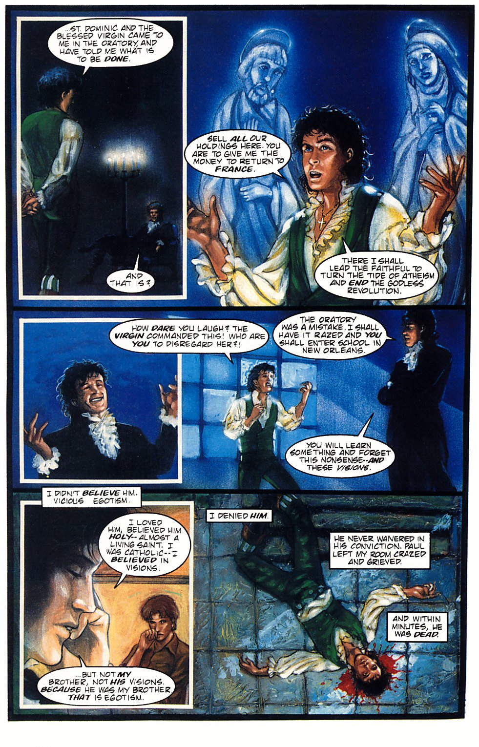 Read online Anne Rice's Interview with the Vampire comic -  Issue #1 - 9