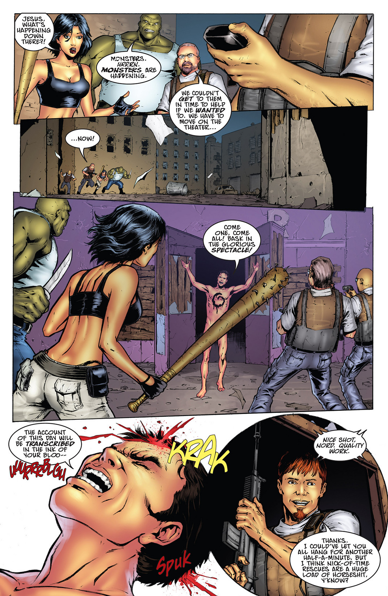 Read online Hack/Slash/Eva Monster's Ball comic -  Issue # _TPB - 63