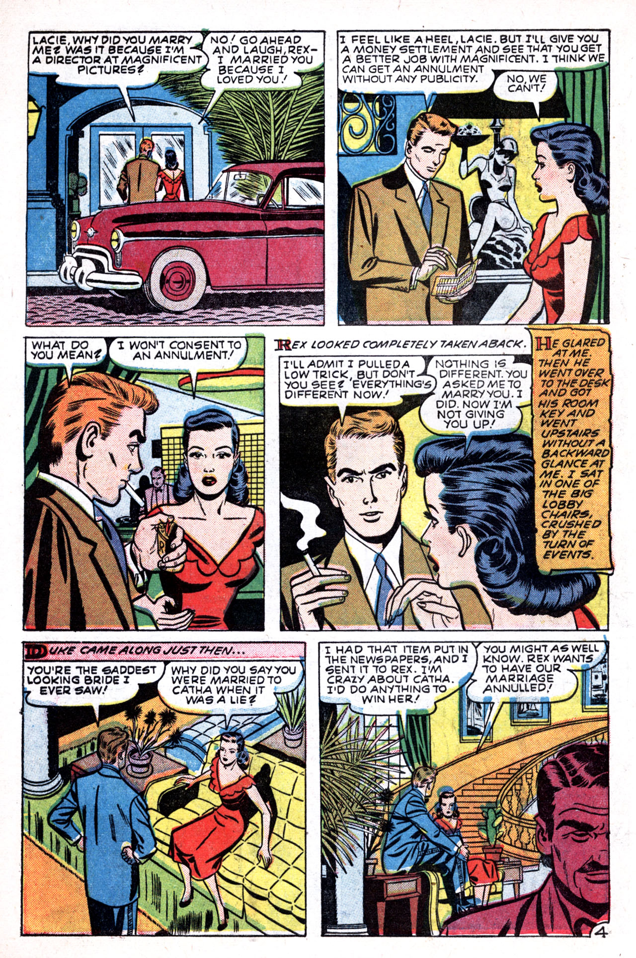 Read online Glamorous Romances comic -  Issue #49 - 6
