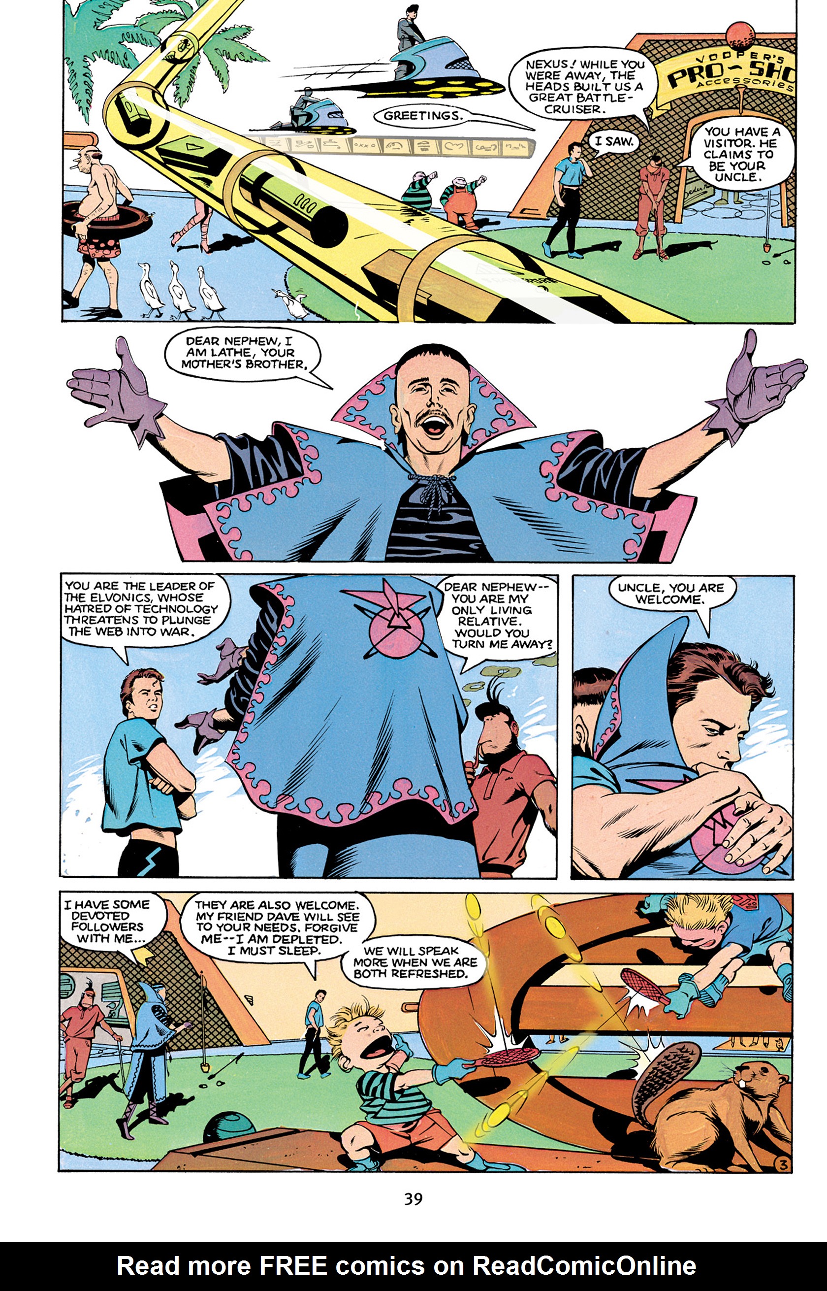 Read online Nexus Omnibus comic -  Issue # TPB 3 - 38