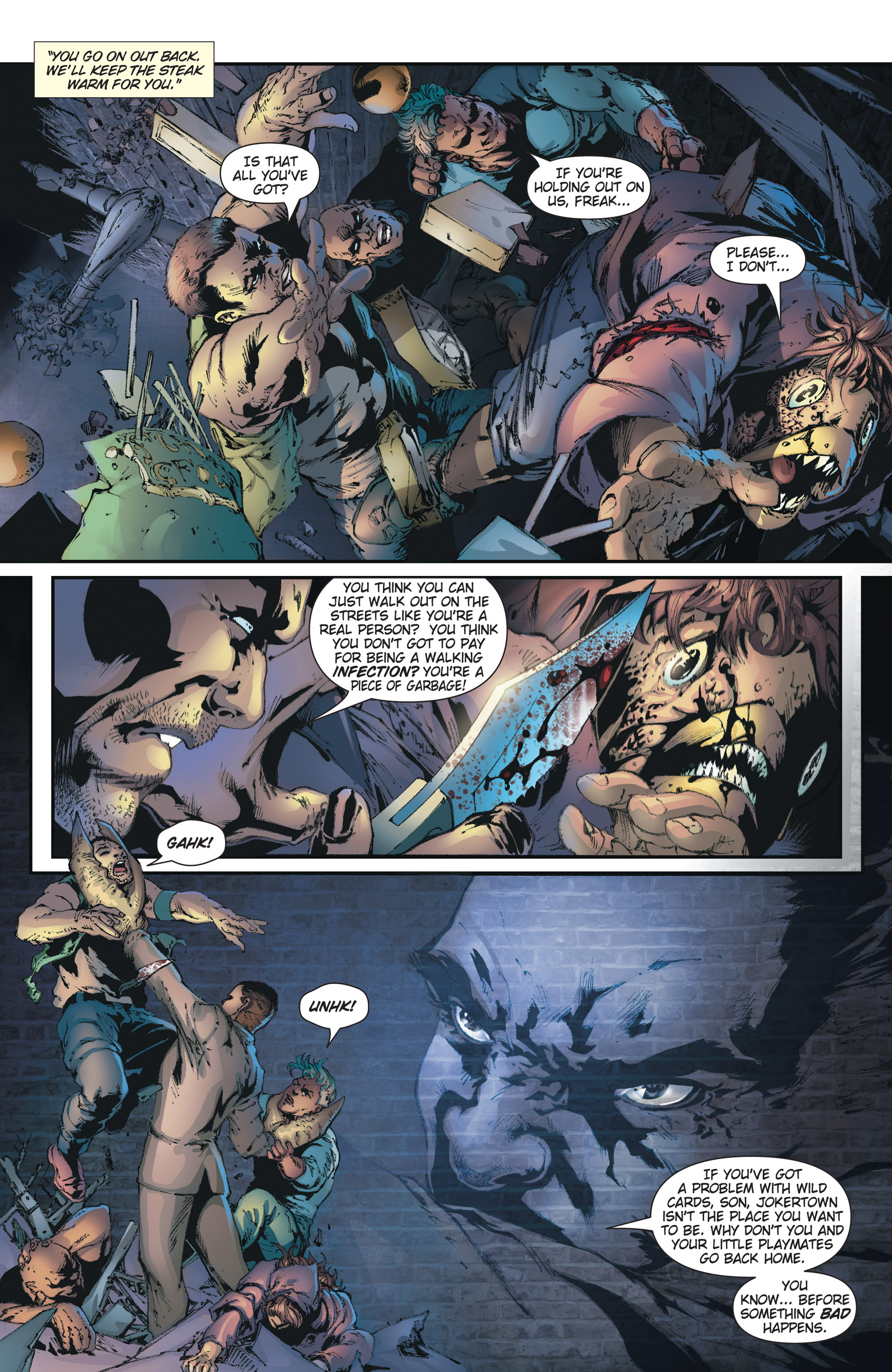Read online George R.R. Martin's Wild Cards: The Hard Call comic -  Issue # _TPB (Part 1) - 8