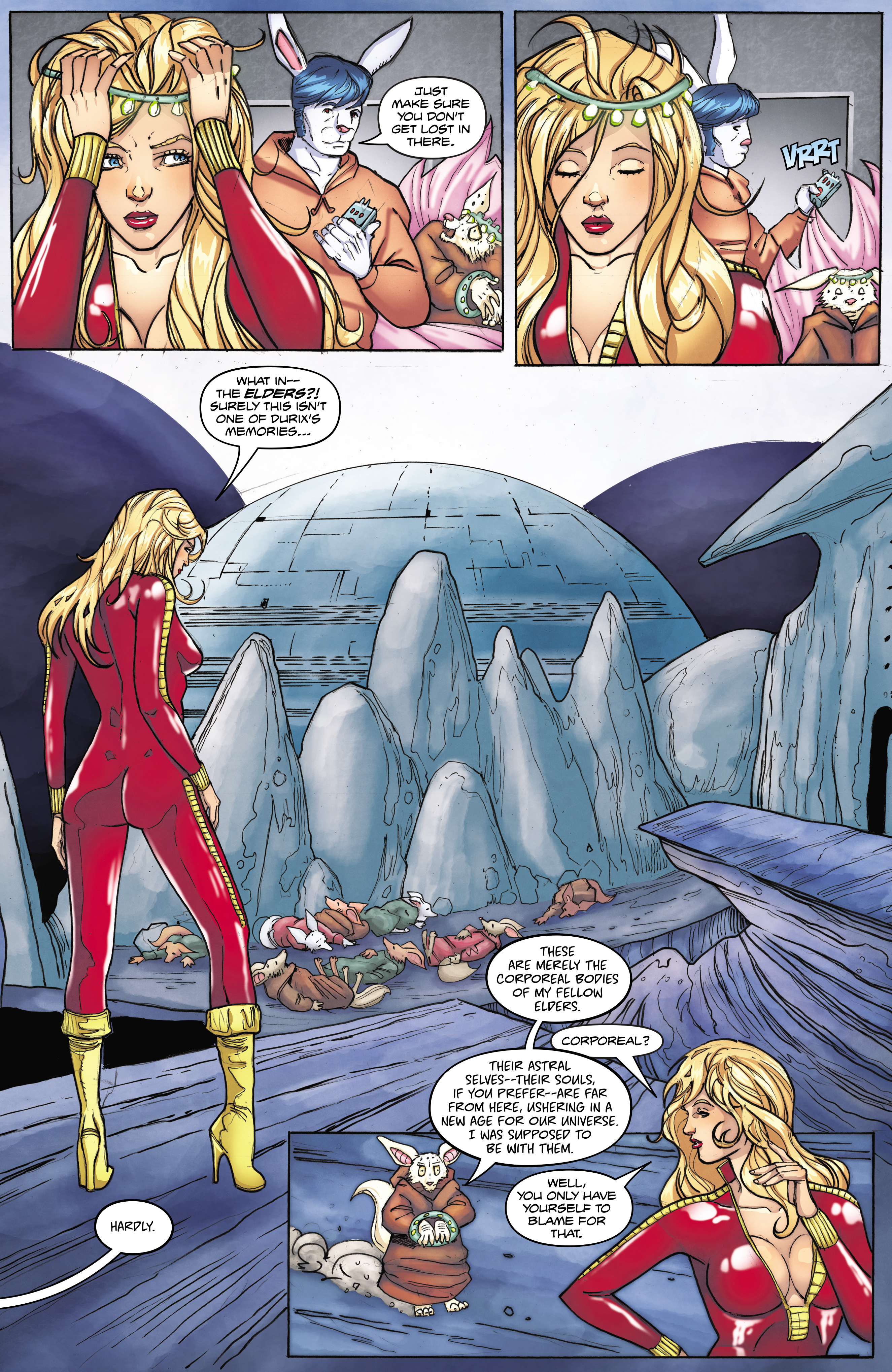 Read online Barbarella: The Center Cannot Hold comic -  Issue #5 - 14