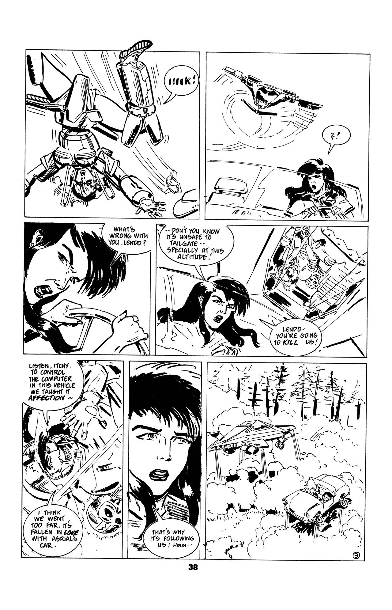 Read online Girls of Ninja High School comic -  Issue #3 - 39