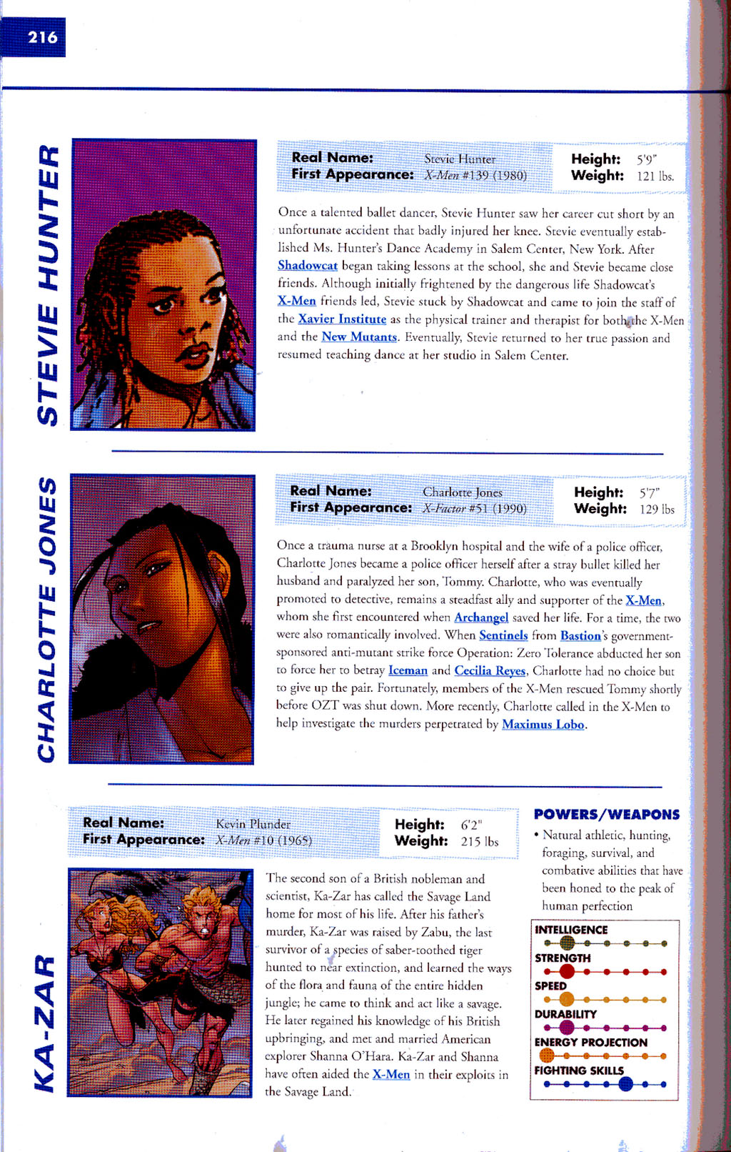 Read online Marvel Encyclopedia comic -  Issue # TPB 2 - 218