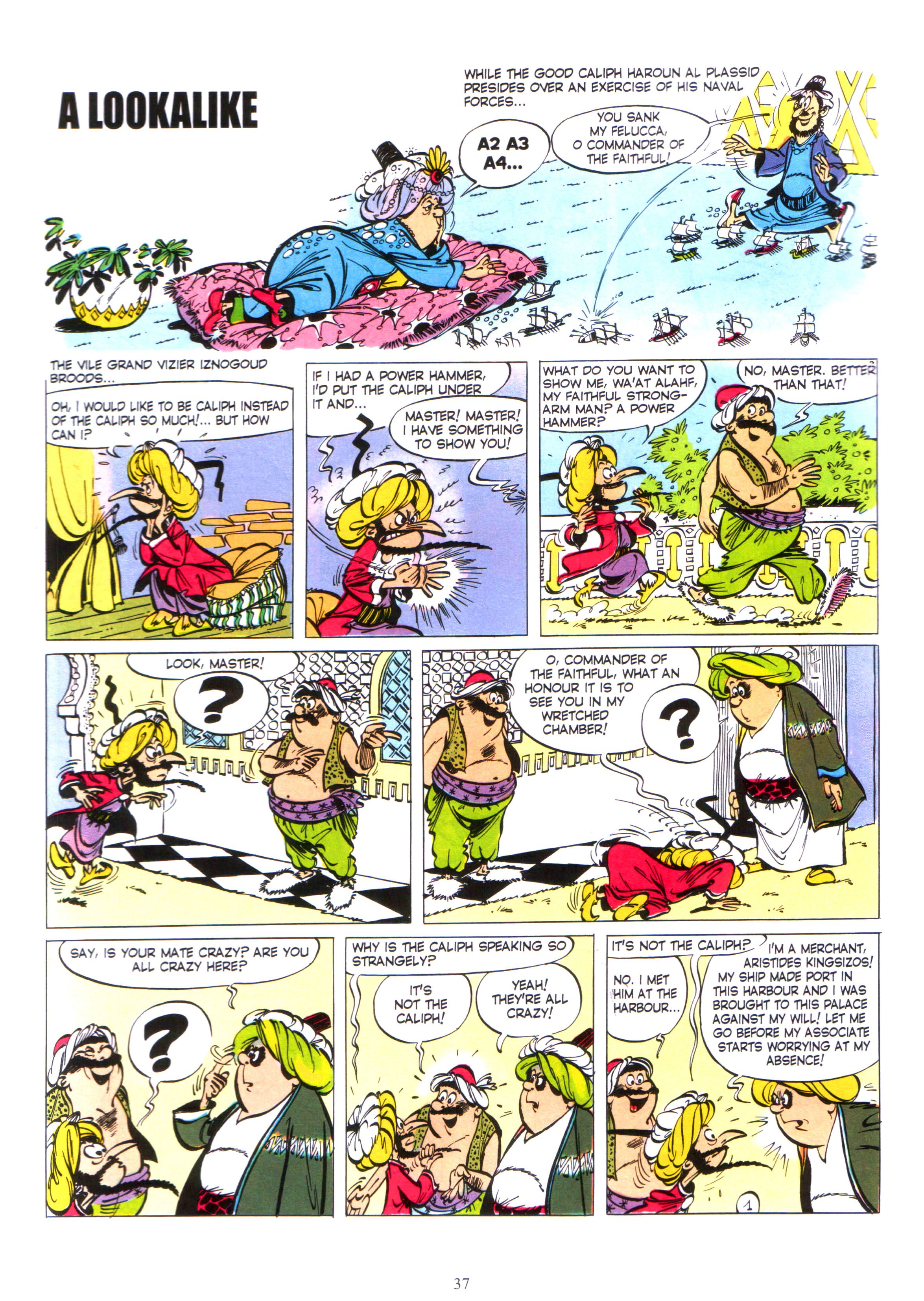 Read online Iznogoud comic -  Issue #9 - 36