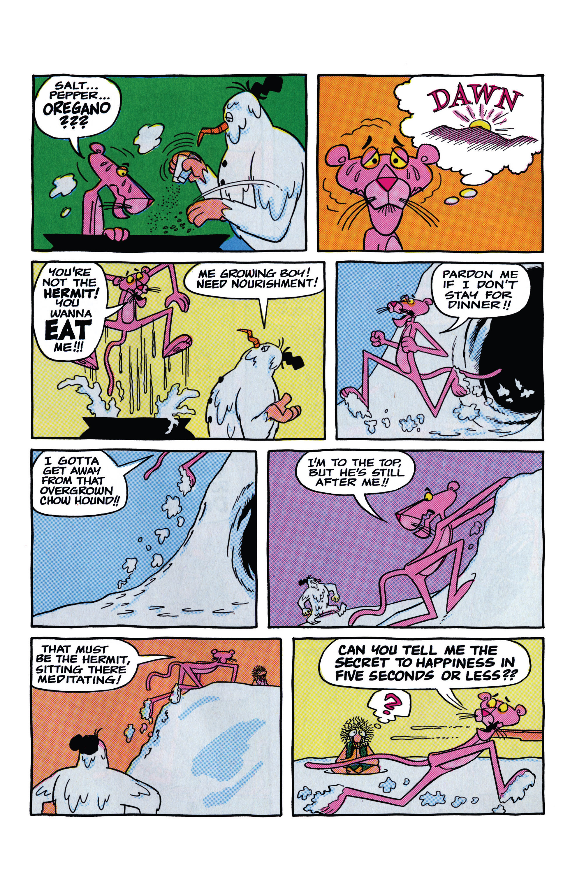 Read online The Pink Panther: Snow Day comic -  Issue # Full - 25