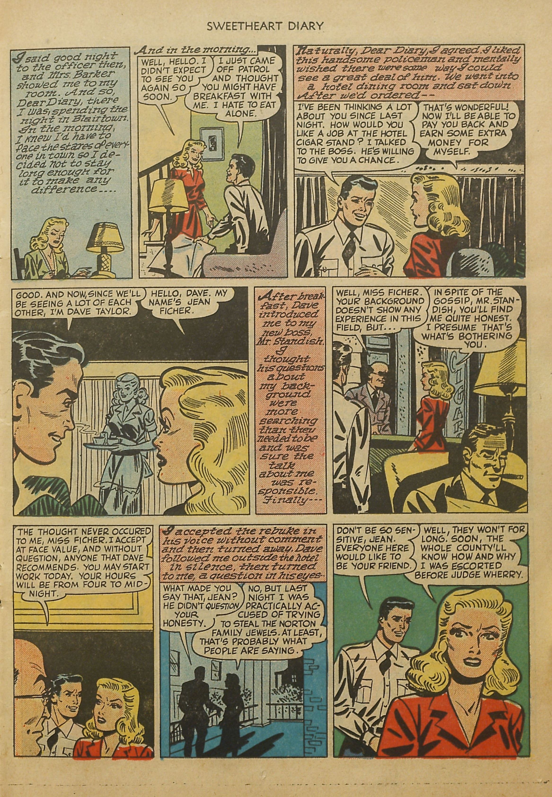 Read online Sweetheart Diary comic -  Issue #4 - 15