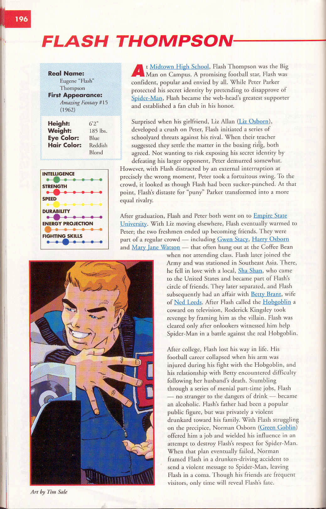 Read online Marvel Encyclopedia comic -  Issue # TPB 4 - 195