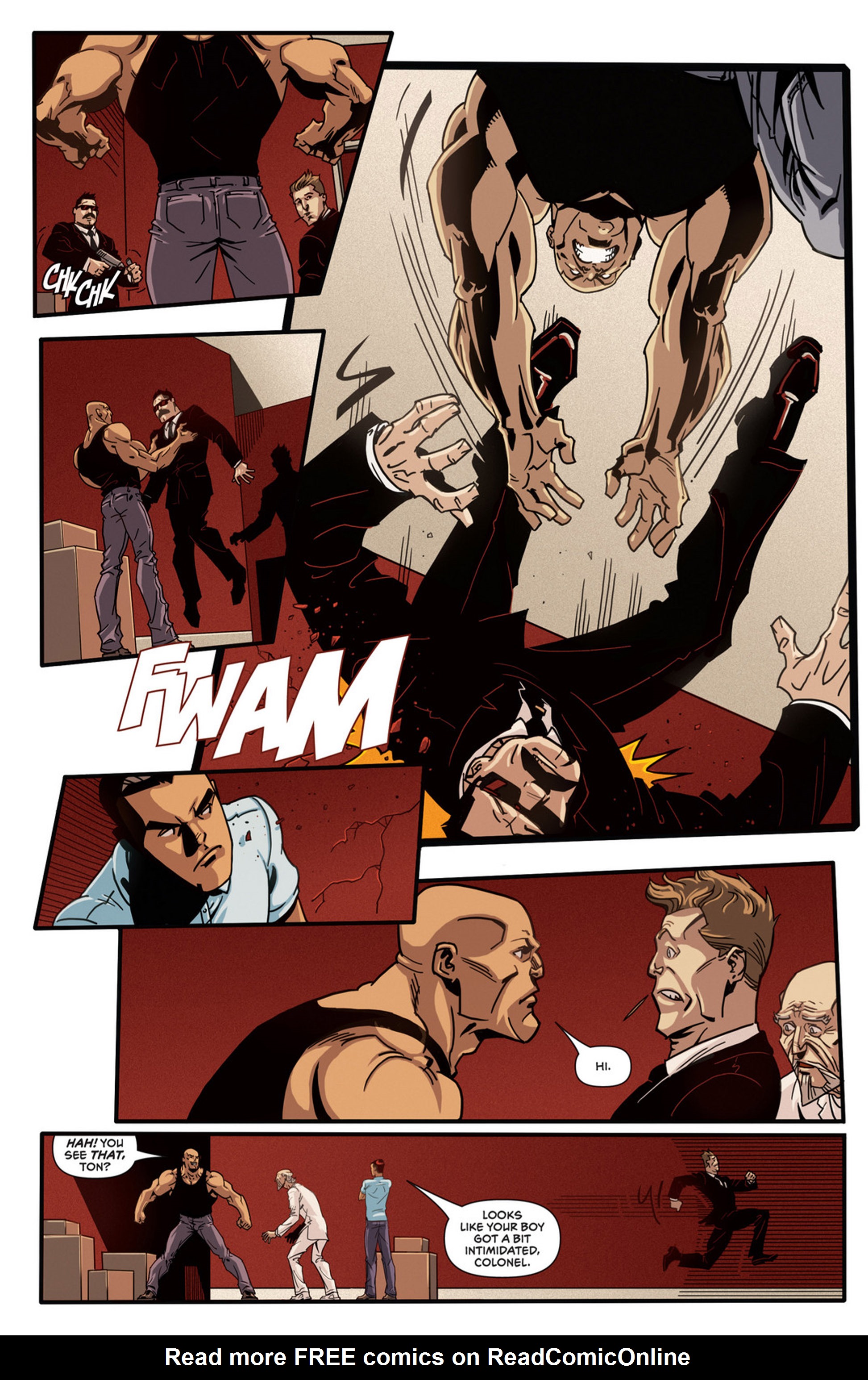 Read online Grimm Fairy Tales presents Godstorm comic -  Issue #1 - 7