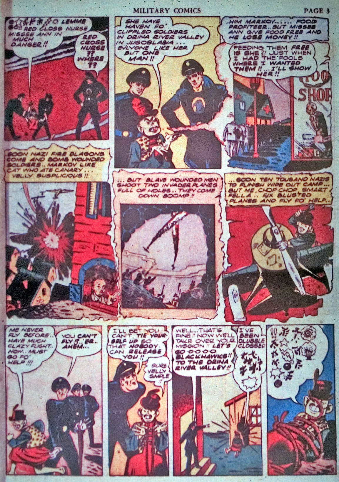 Read online Military Comics comic -  Issue #3 - 5
