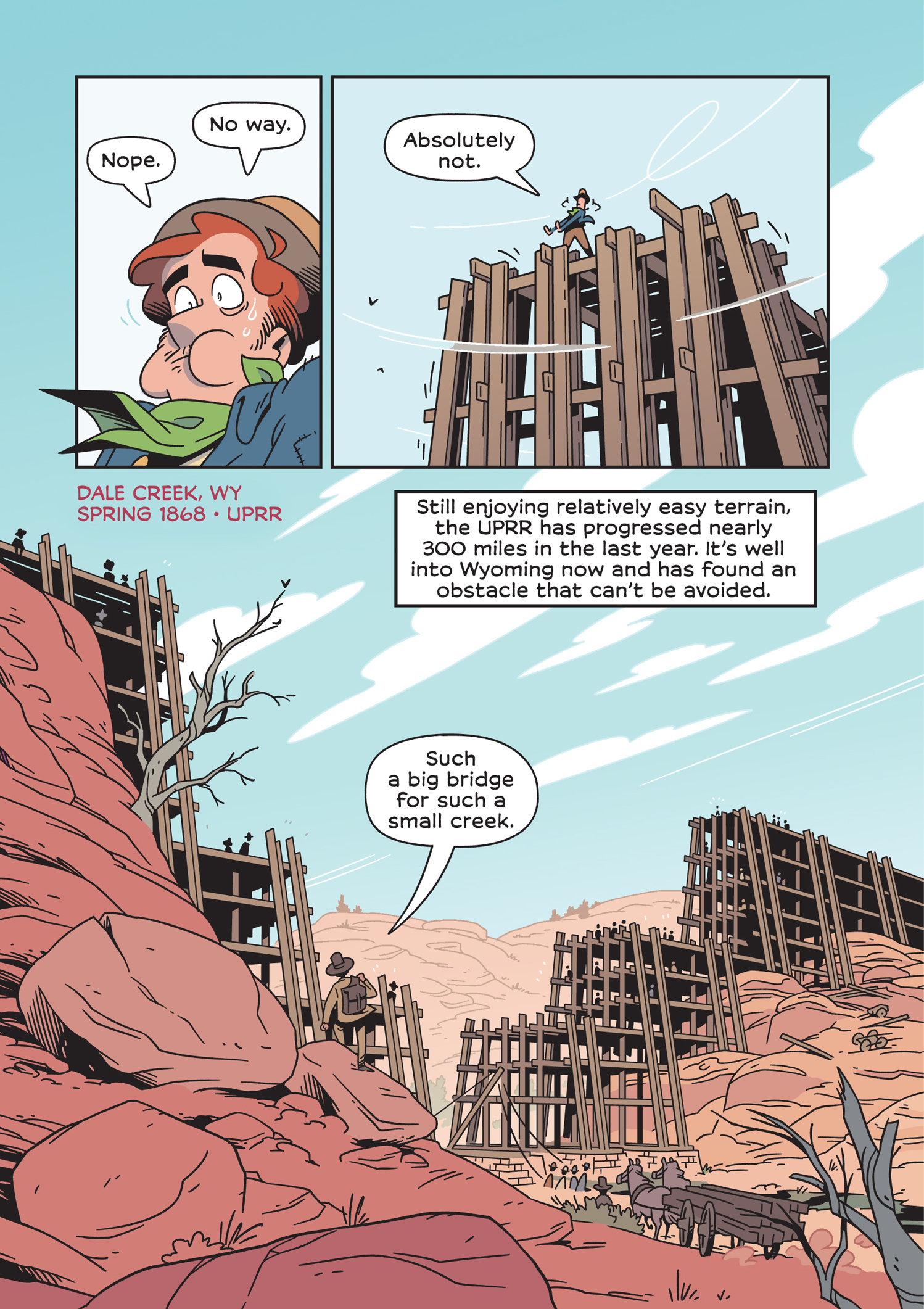 Read online History Comics comic -  Issue # The Transcontinental Railroad - 91