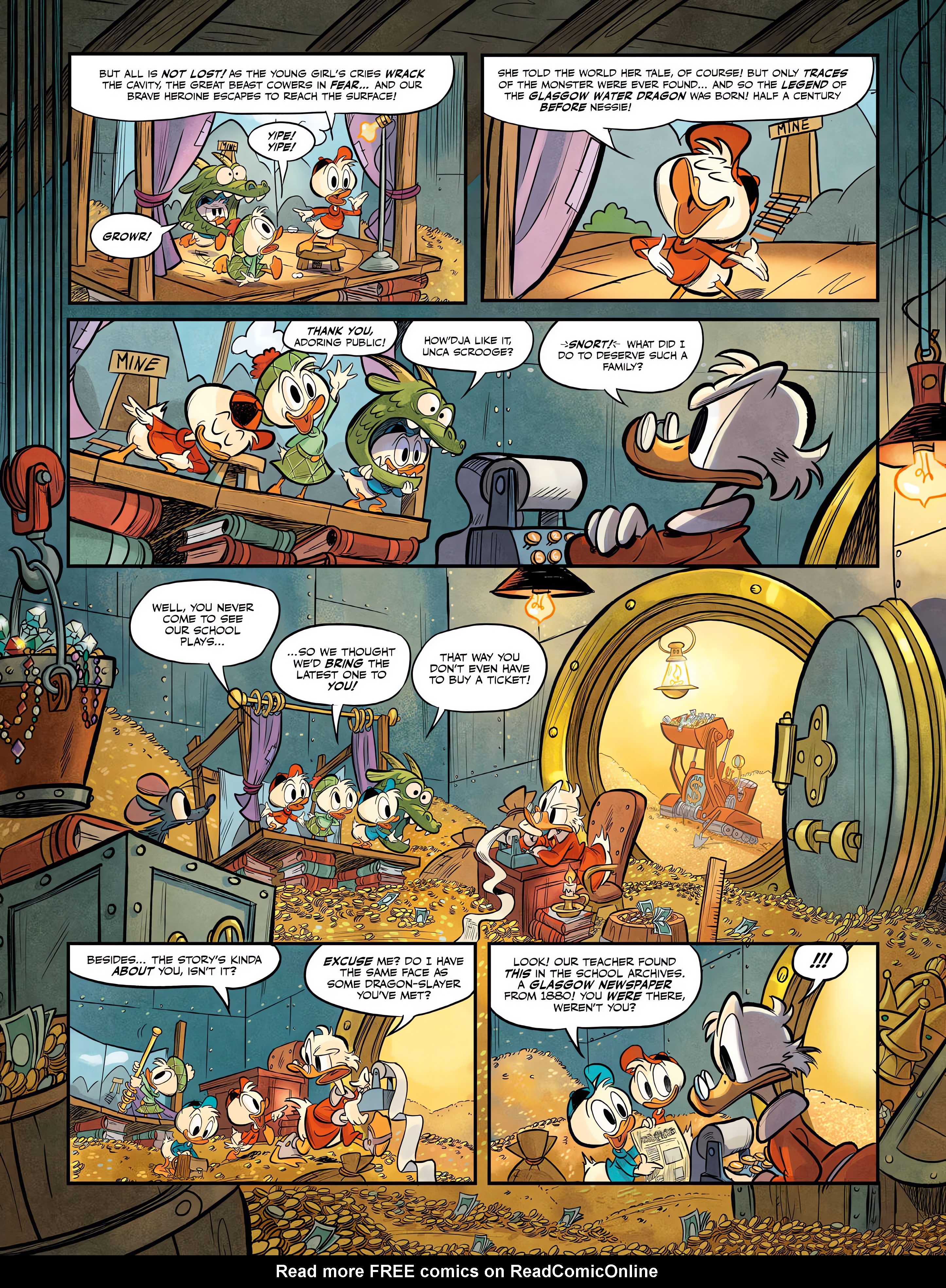 Read online Scrooge McDuck: The Dragon of Glasgow comic -  Issue # Full - 5