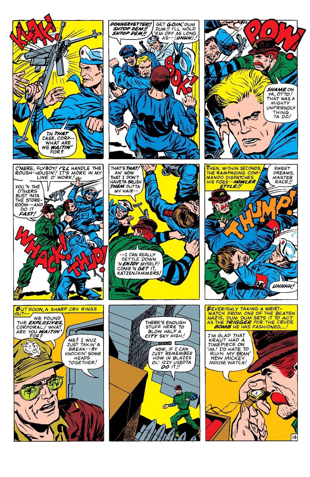 Read online Sgt. Fury Epic Collection: The Howling Commandos comic -  Issue #Sgt. Fury Epic Collection Berlin Breakout (Part 2) - 68