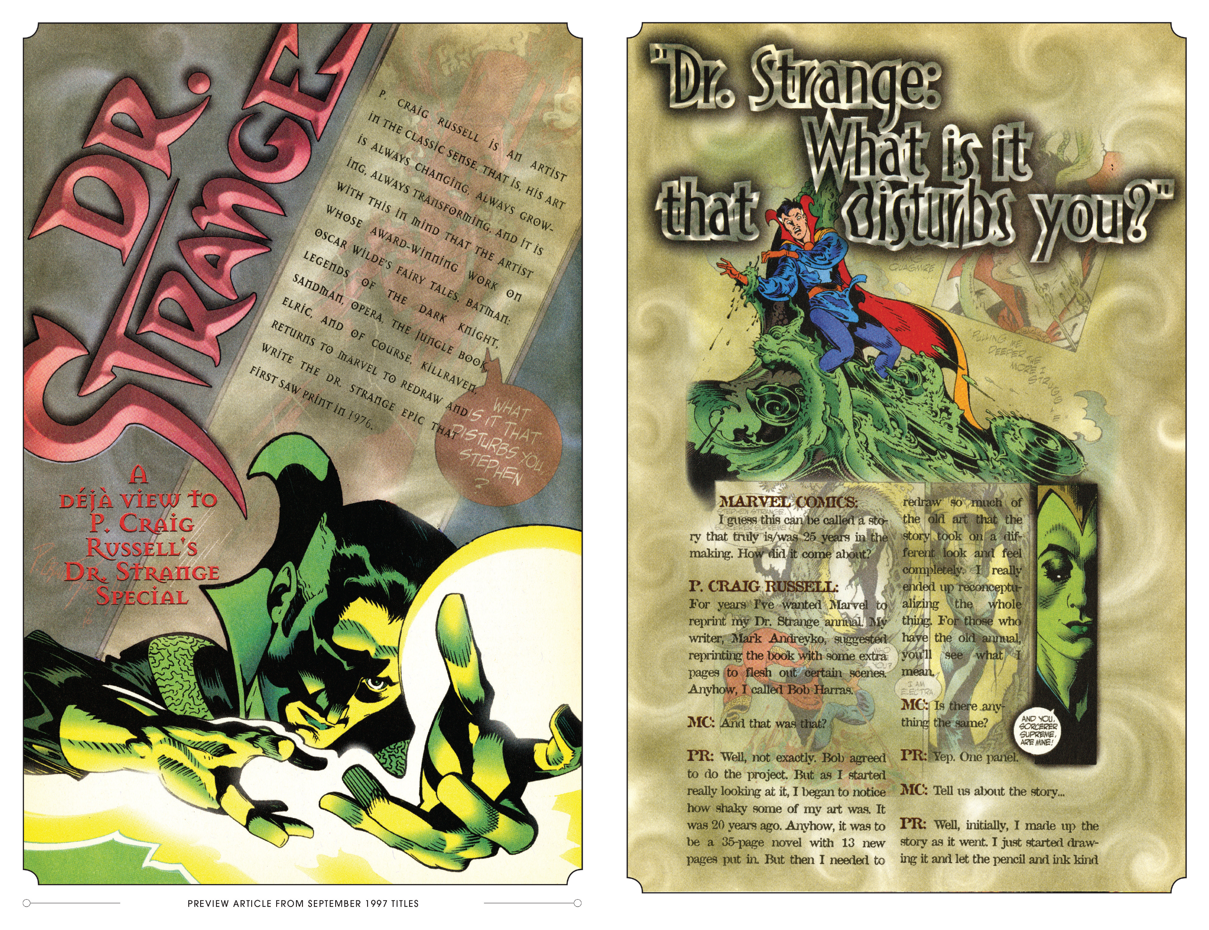 Read online Doctor Strange: What Is It That Disturbs You, Stephen? comic -  Issue # TPB - 207