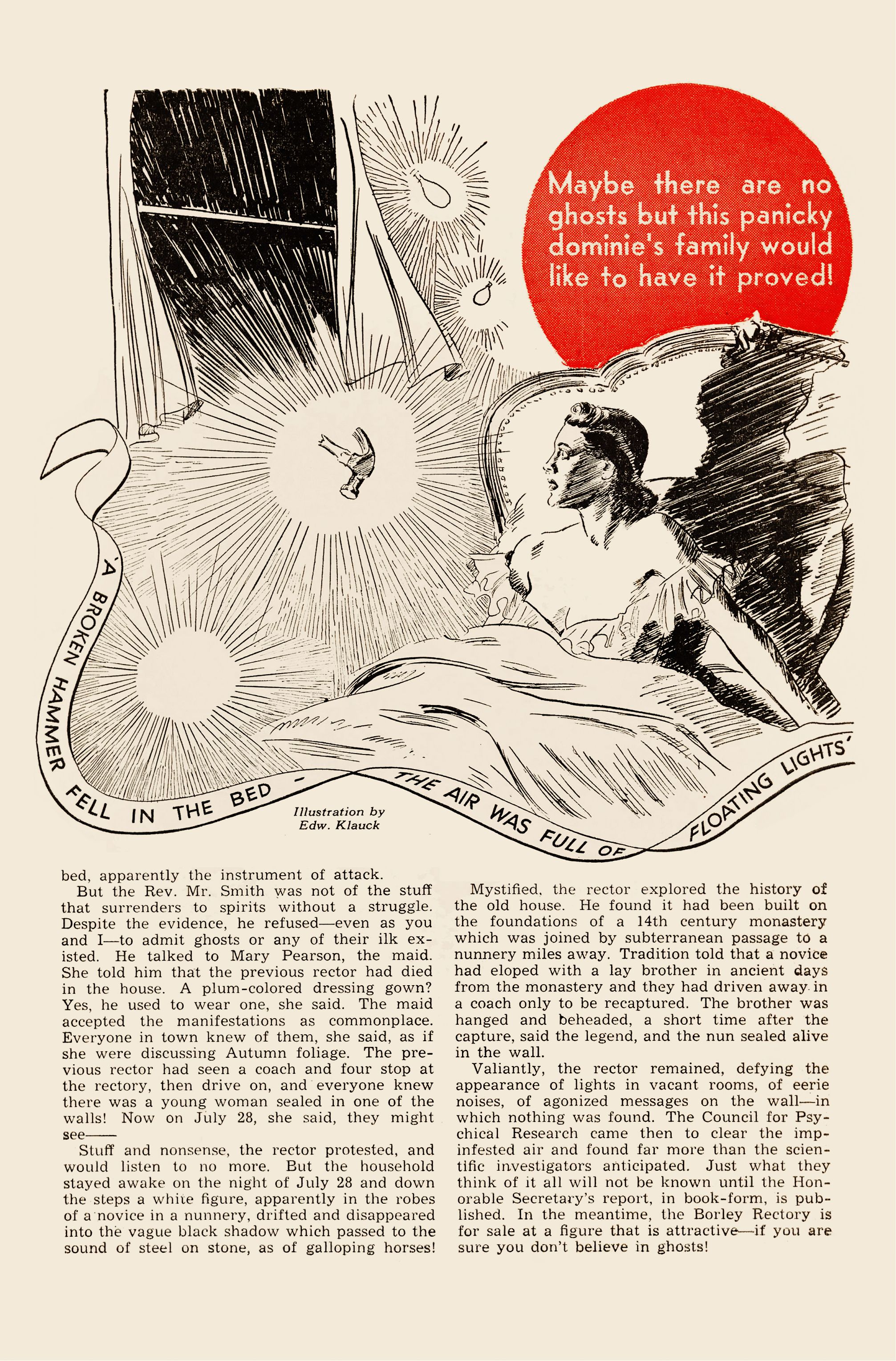 Read online J. Werner presents Classic Pulp comic -  Issue # Ghosts - 32