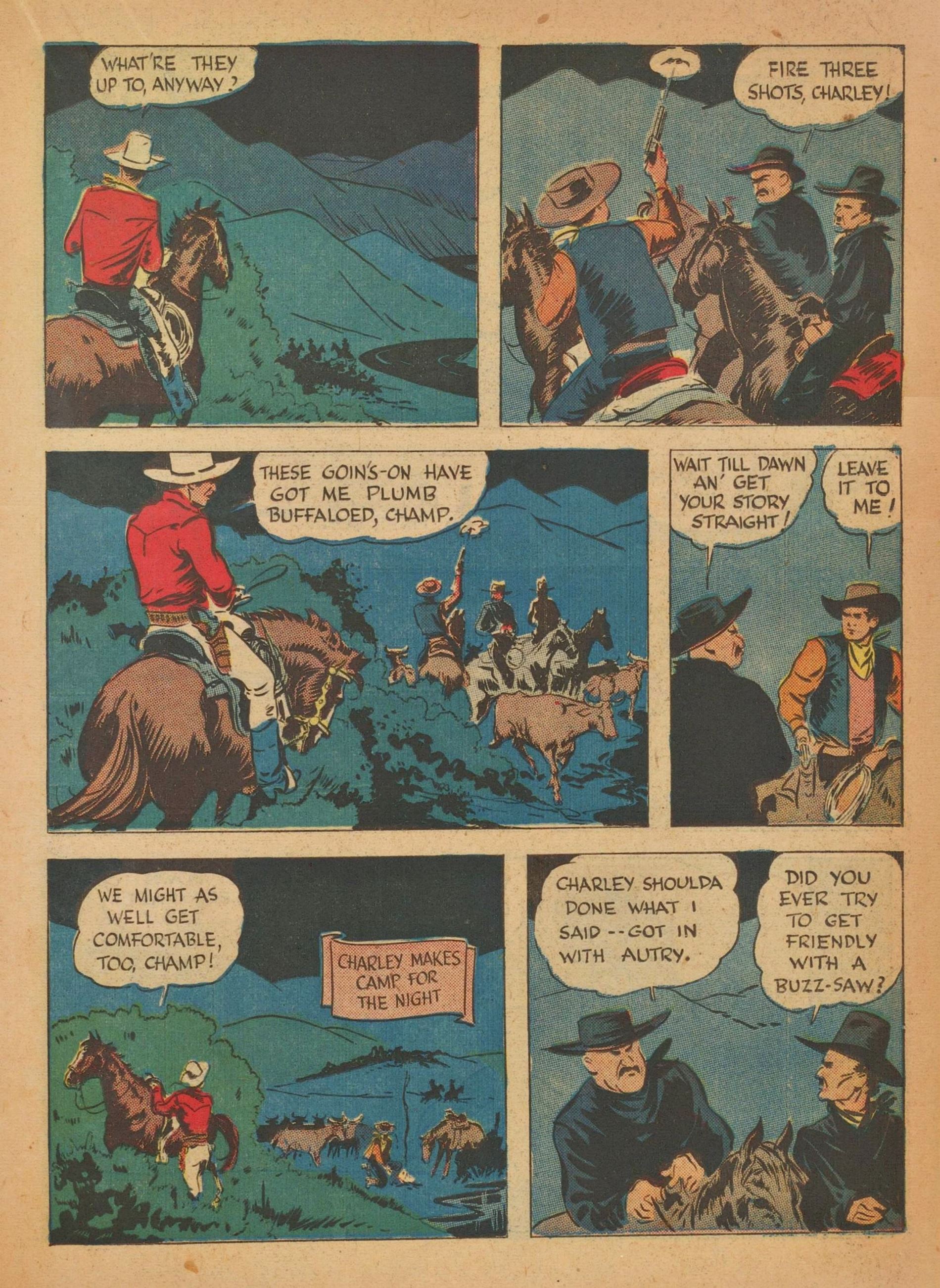 Read online Gene Autry Comics comic -  Issue #7 - 35