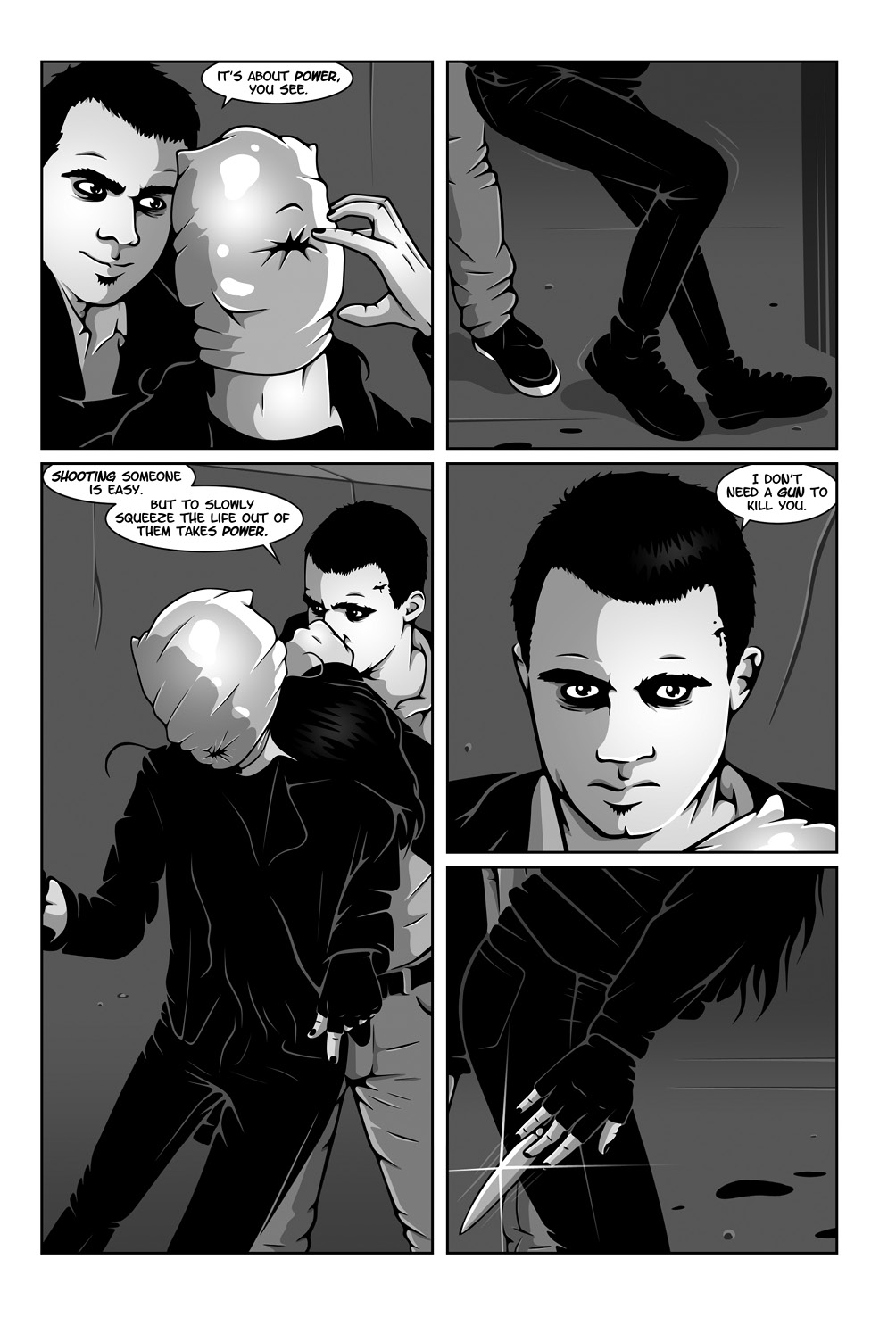 Read online Hollow Girl comic -  Issue #7 - 44