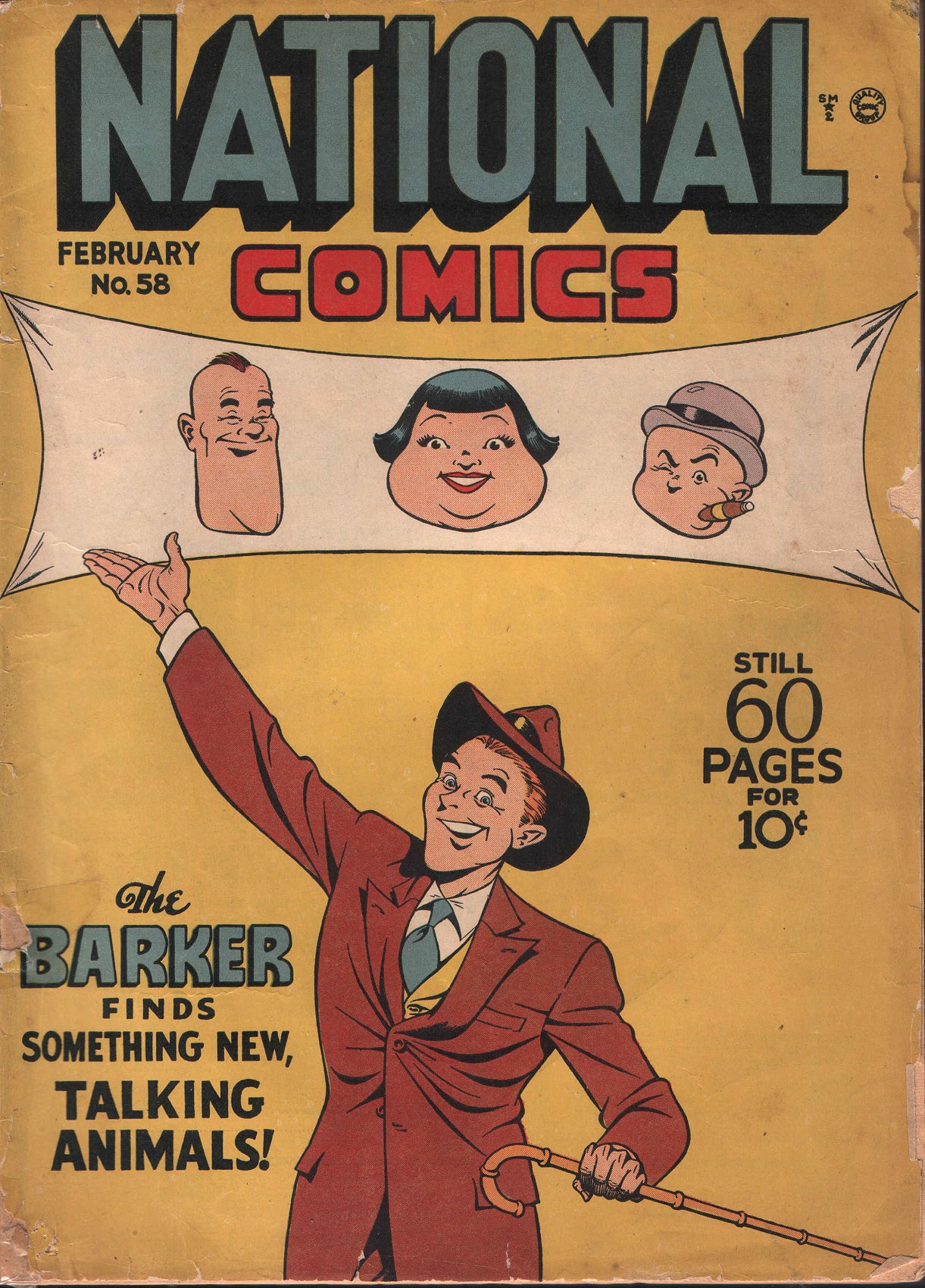 Read online National Comics comic -  Issue #58 - 1