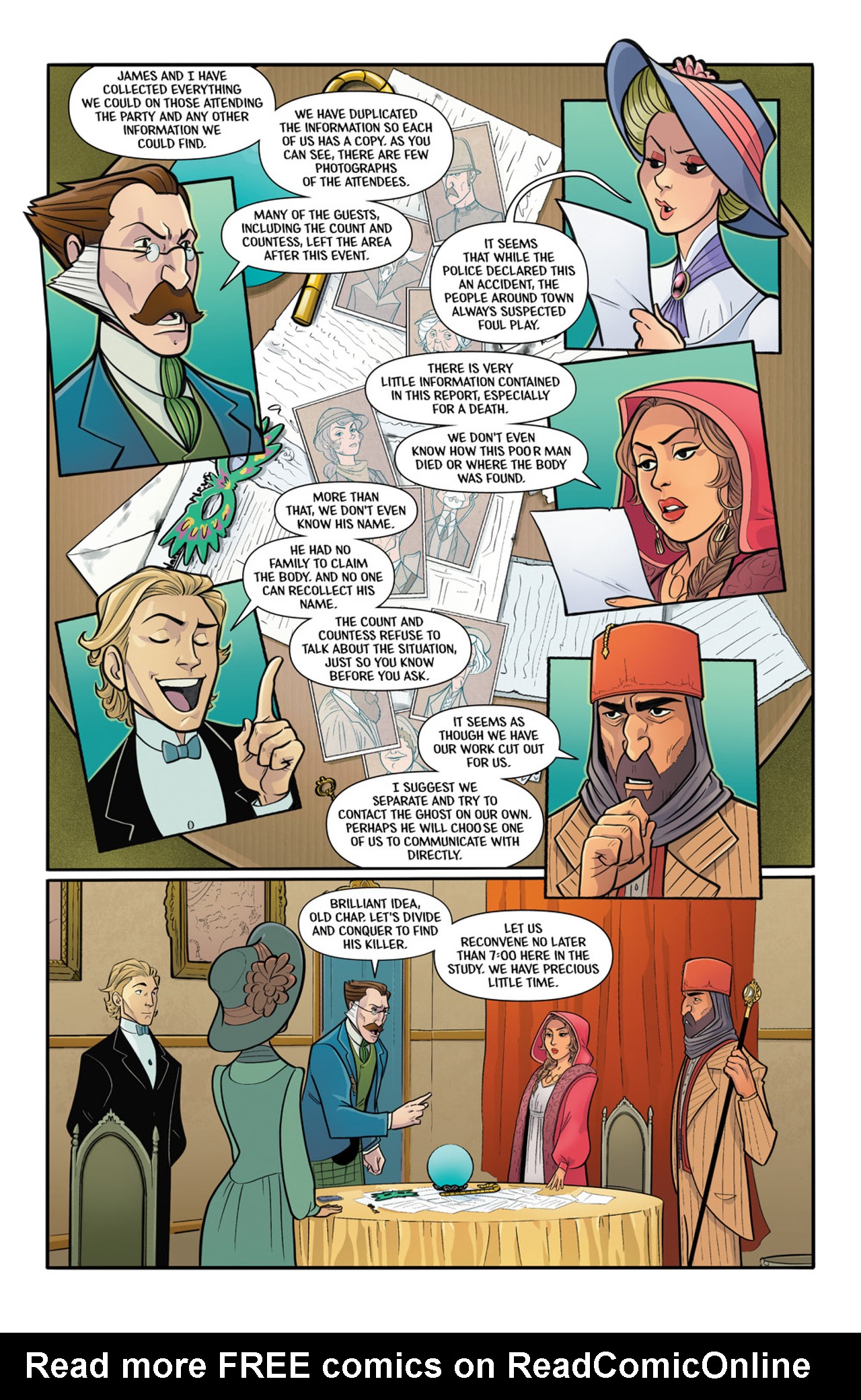 Read online Mysterium comic -  Issue #1 - 15