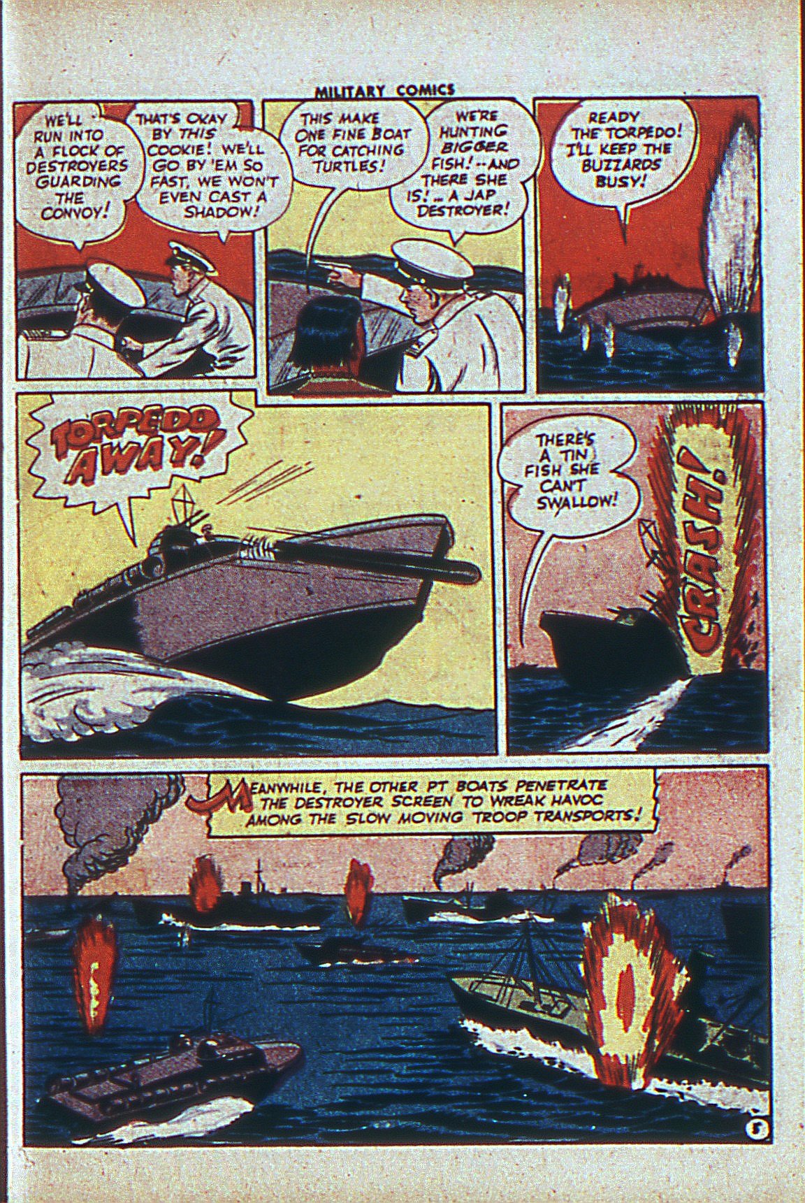 Read online Military Comics comic -  Issue #27 - 44