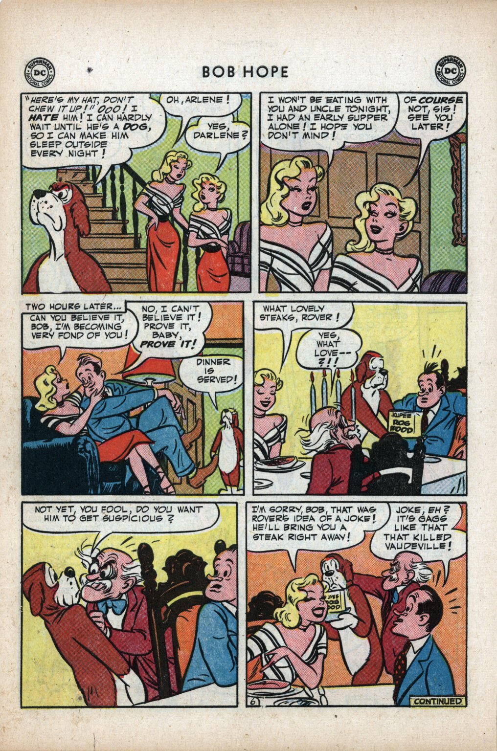 Read online The Adventures of Bob Hope comic -  Issue #14 - 8