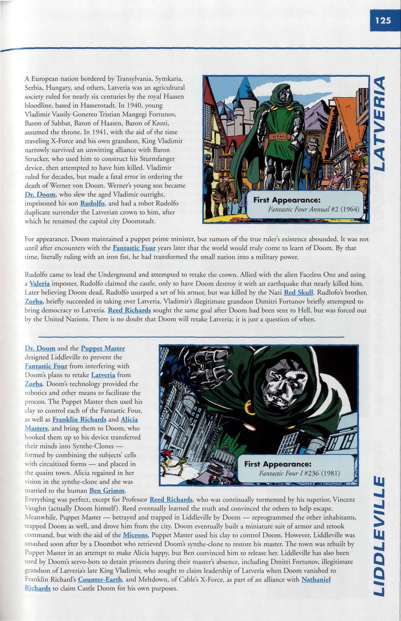 Read online Marvel Encyclopedia comic -  Issue # TPB 6 - 128