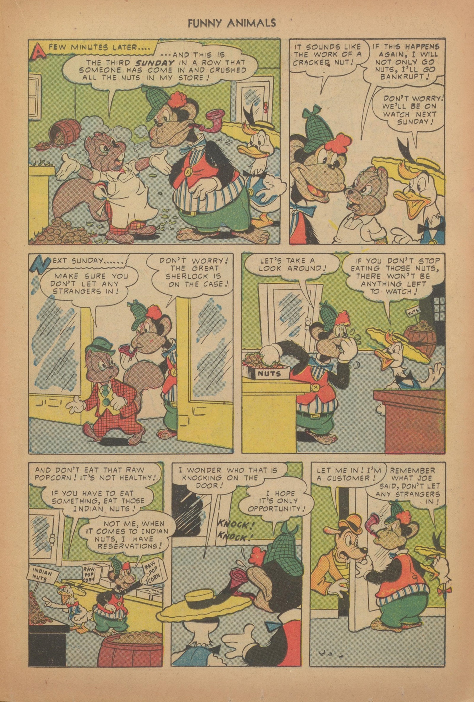 Read online Fawcett's Funny Animals comic -  Issue #66 - 19
