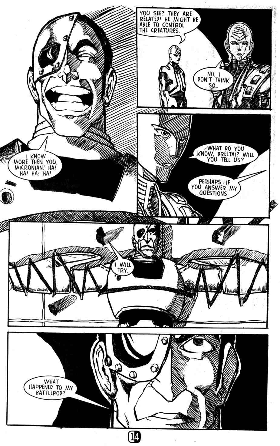 Read online Robotech: Warriors comic -  Issue #1 - 15