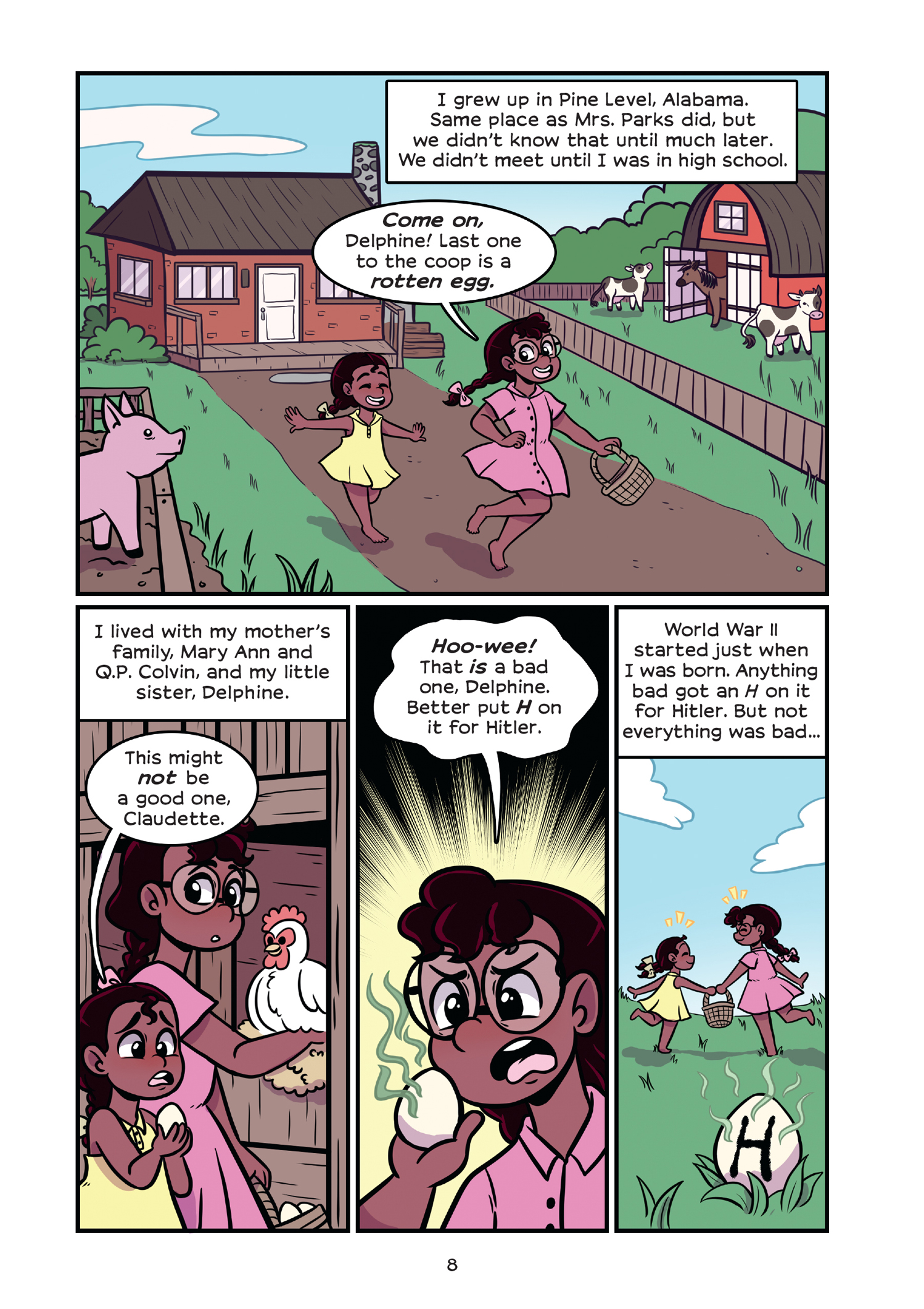 Read online History Comics comic -  Issue # Rosa Parks & Claudette Colvin - Civil Rights Heroes - 14