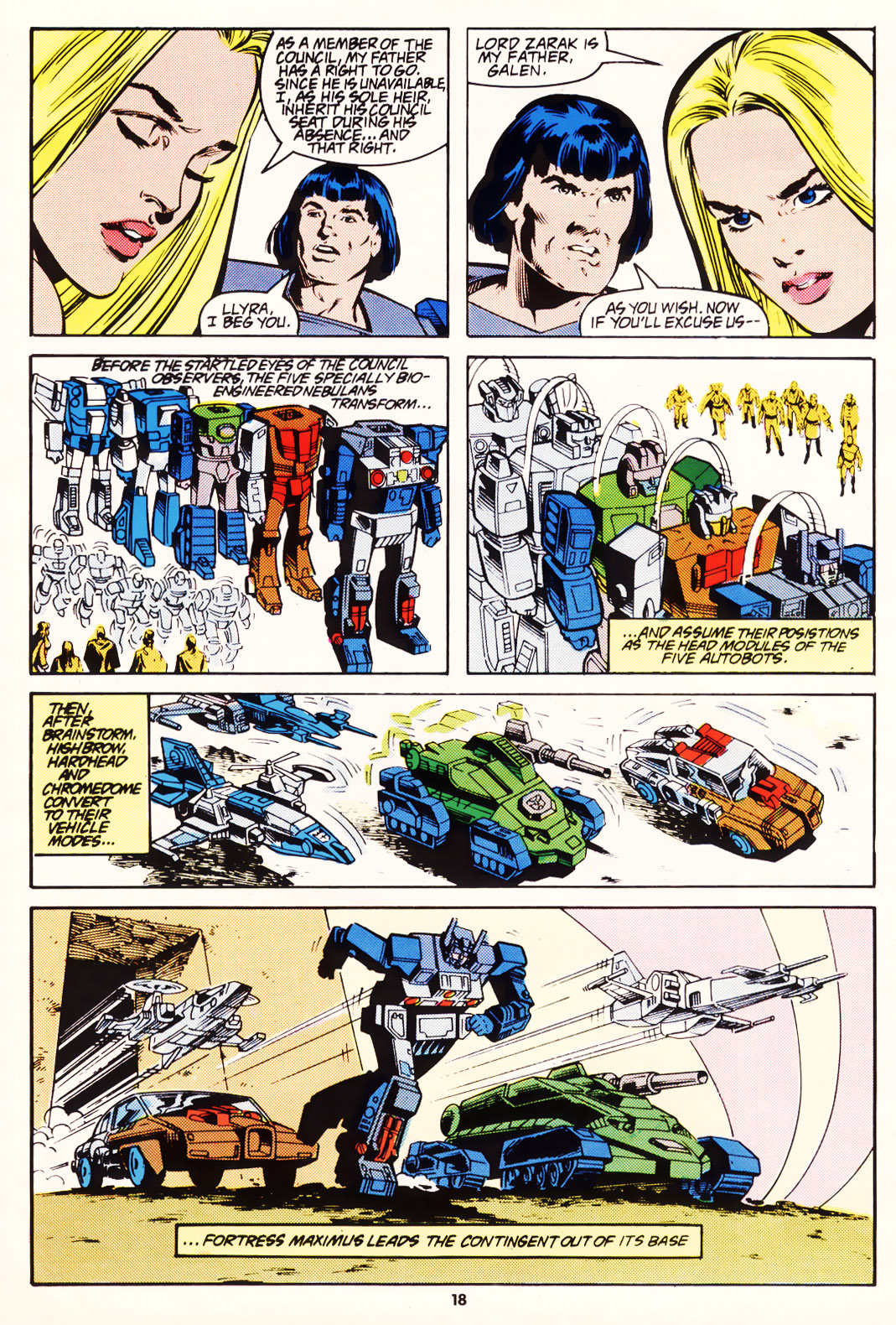 Read online The Transformers (UK) comic -  Issue #140 - 16