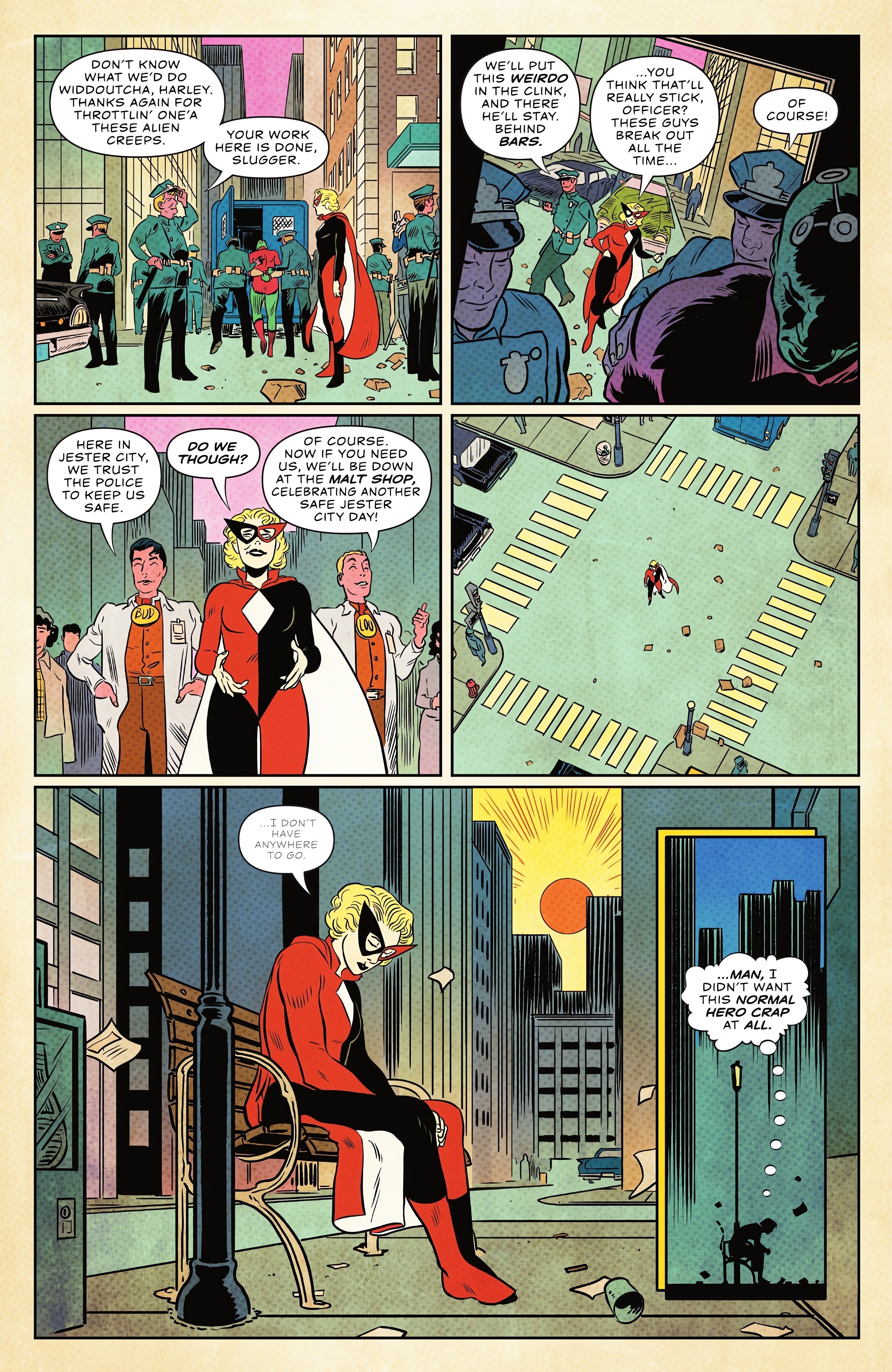 Read online Knight Terrors: Harley Quinn comic -  Issue #2 - 11