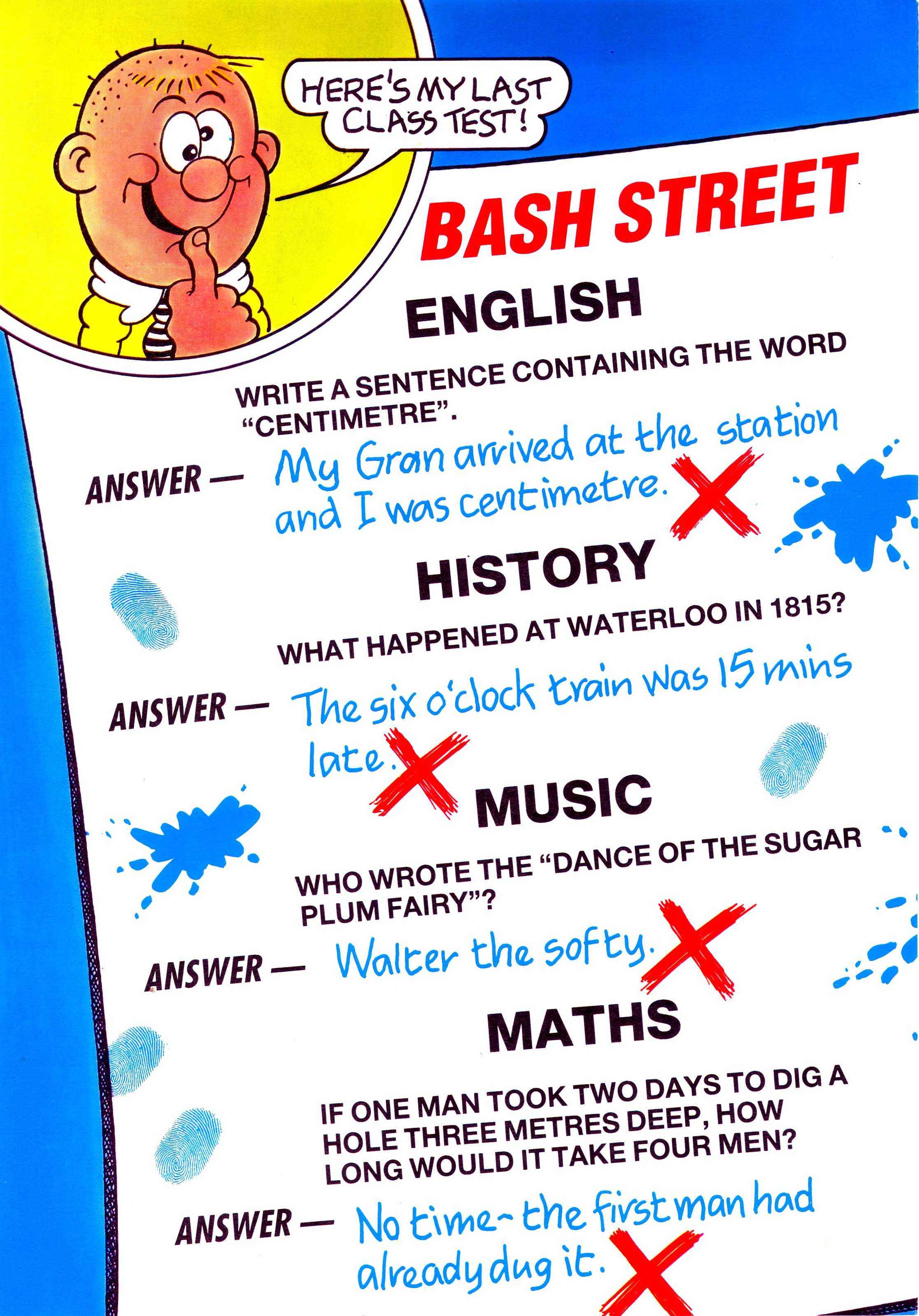 Read online Bash Street Kids comic -  Issue #1994 - 92