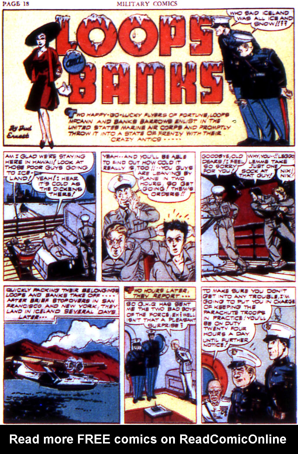 Read online Military Comics comic -  Issue #6 - 20