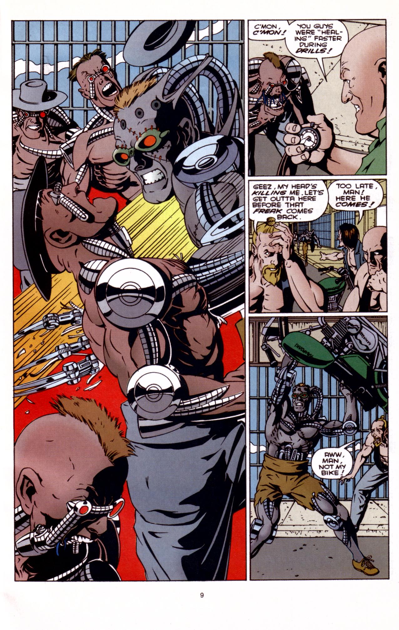 Read online Barb Wire (1994) comic -  Issue #5 - 10