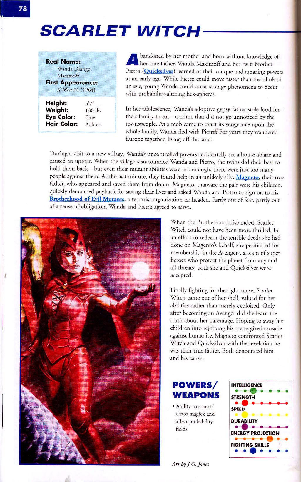 Read online Marvel Encyclopedia comic -  Issue # TPB 2 - 80